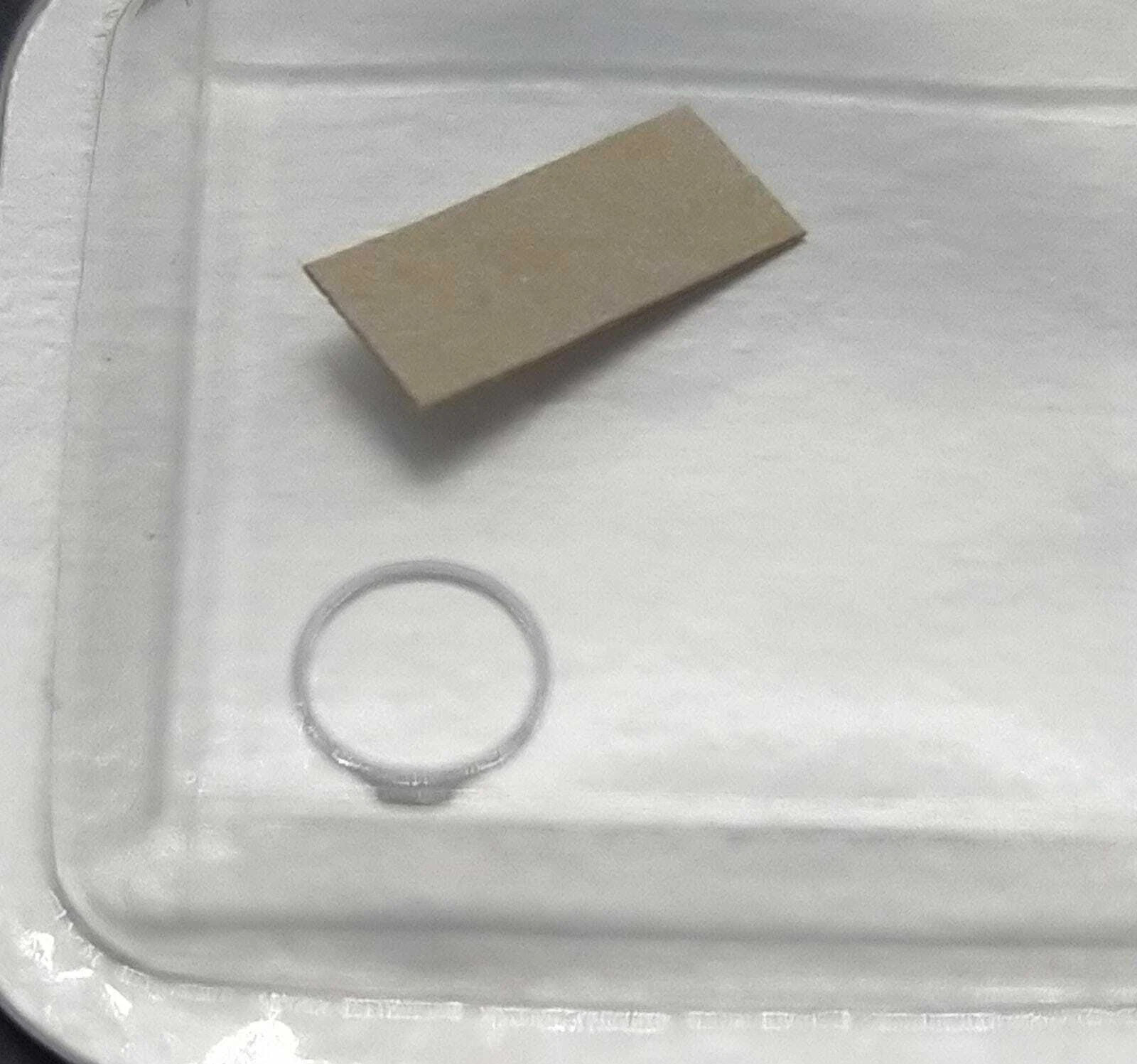 ZENITH 3019 422 ZIRCONIUM RING WHEEL CROWN EL PRIMER 400 NYLON TEFLON RING