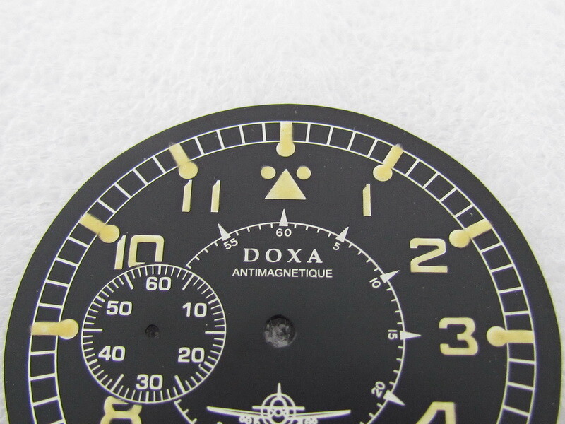 Doxa Laco Aviator Luftwaffe Pilots WWII Re-finished Dial Watch-face EXCELLENT