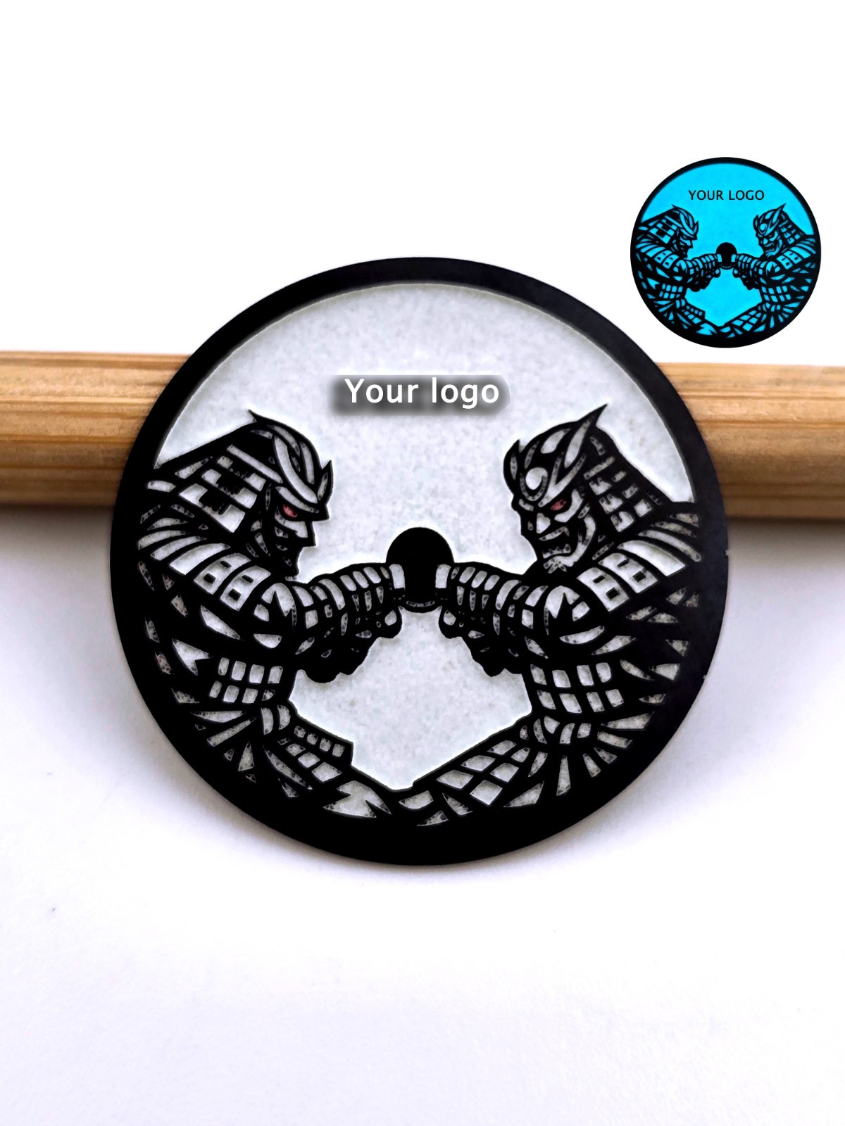 Custom-Made FULL LUME Watch Dial | Samurai – Order any designsize