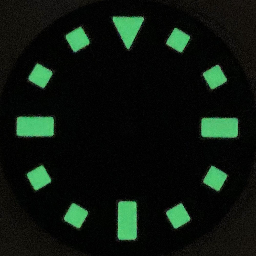 29mm Matte Black Green Blue Dial Watch Dial for Nh36A NH35A 2824 PT5000 8215