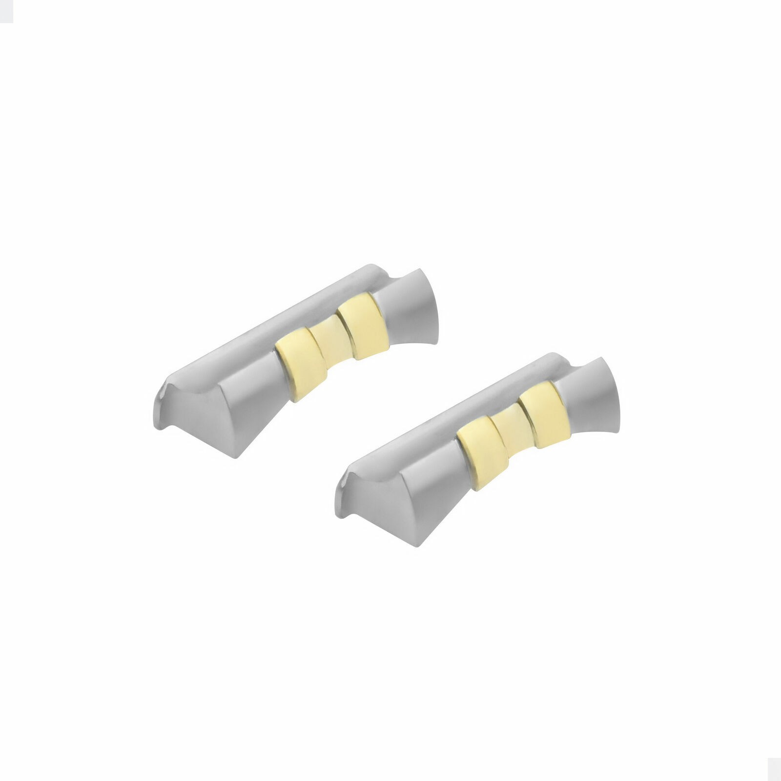 19mm Two Tone Steel Jubilee Replacement Strap End Link For Rolex Datejust 41mm