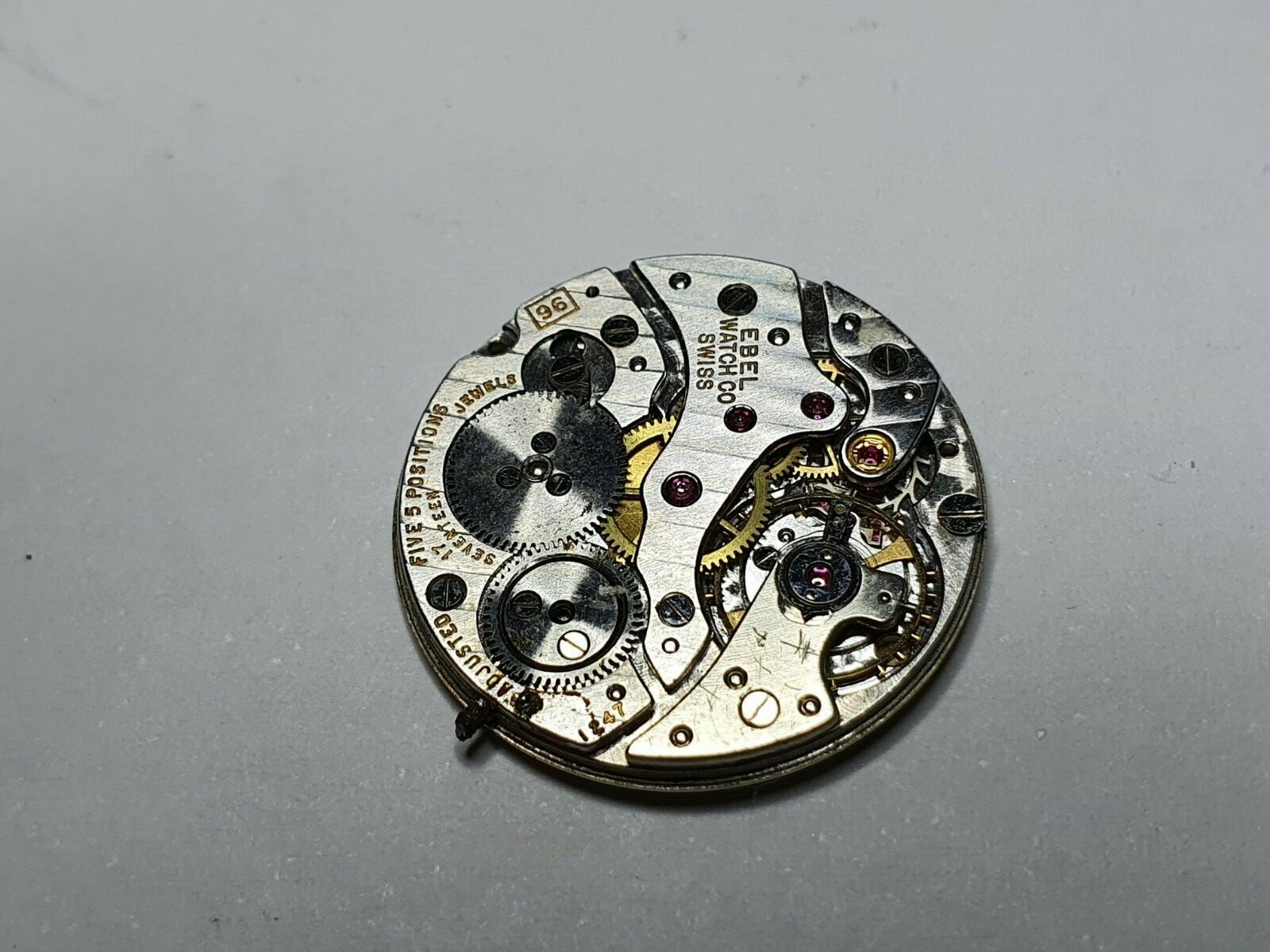 Ebel movement complete cal 96 / parts fits to Omega 700 and Piguet 21