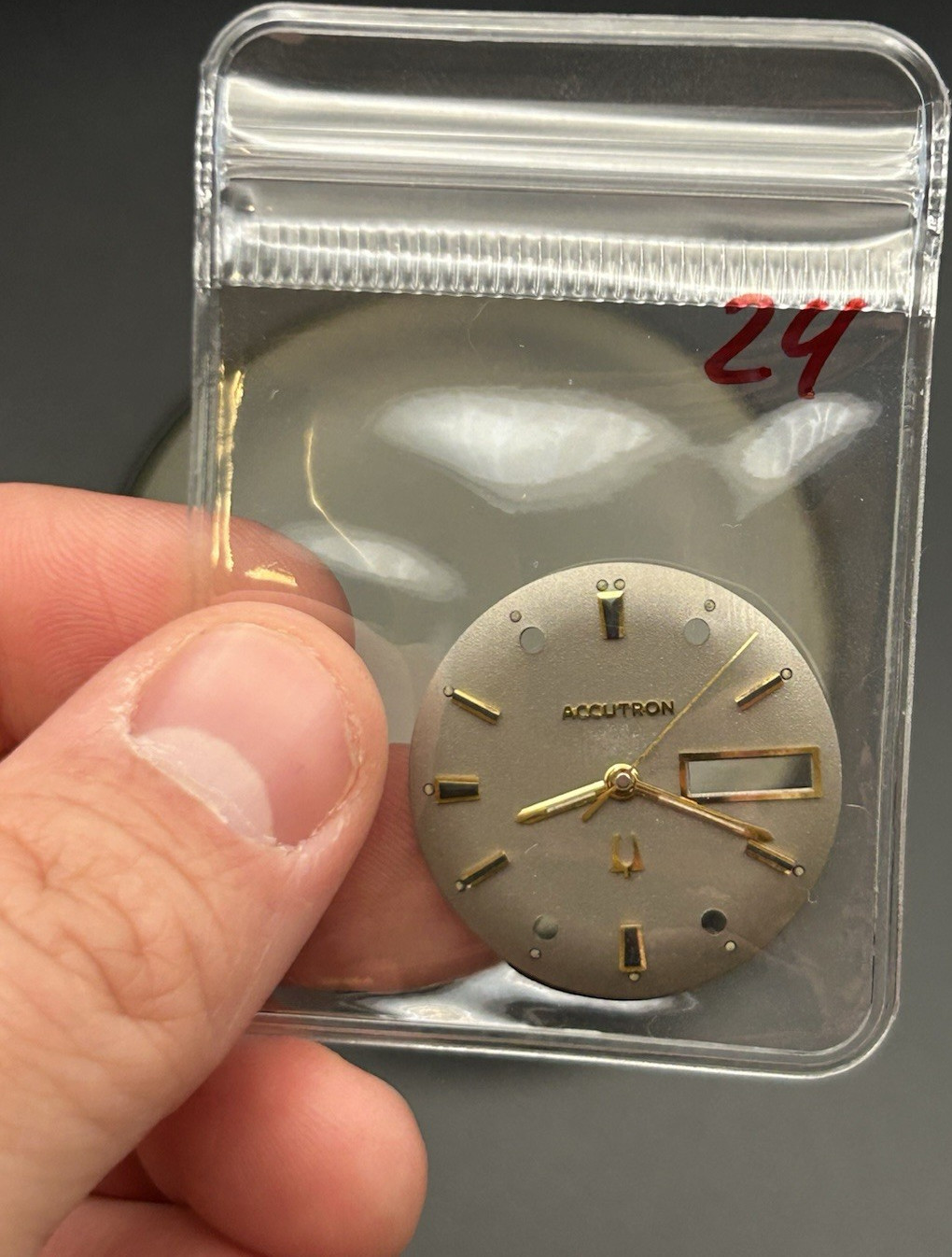 Accutron dial and hands set