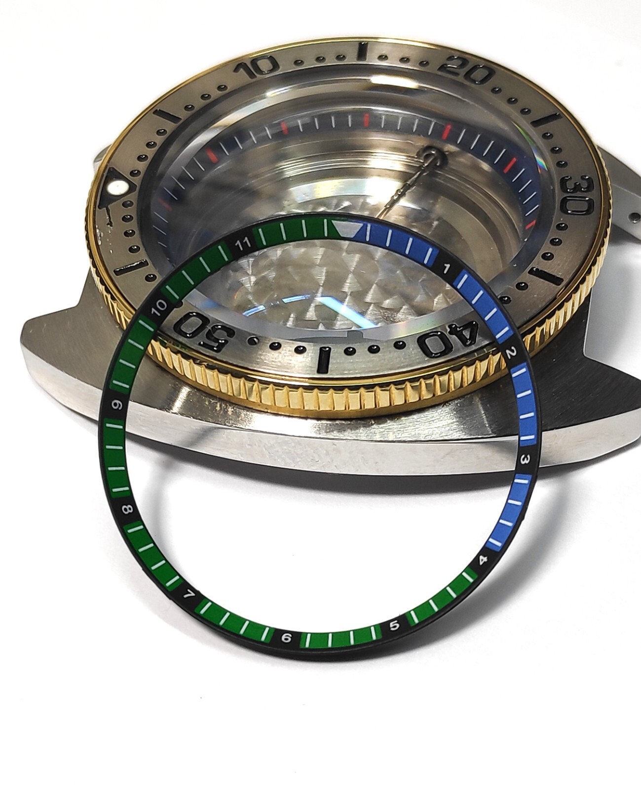 FOR SEIKO 5 SKX SRPD REGATTA RALLY CHAPTER RING MOD CUSTOM WATCHES 30.5 NEW
