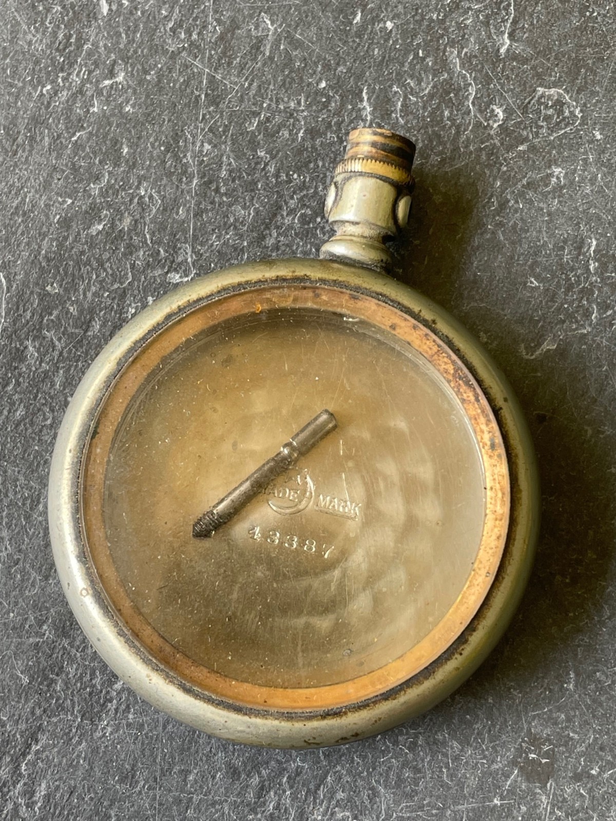 Crescent Watch Case Co. Pocket Watch Case OF Open Face Antique 52mm Outer 18s