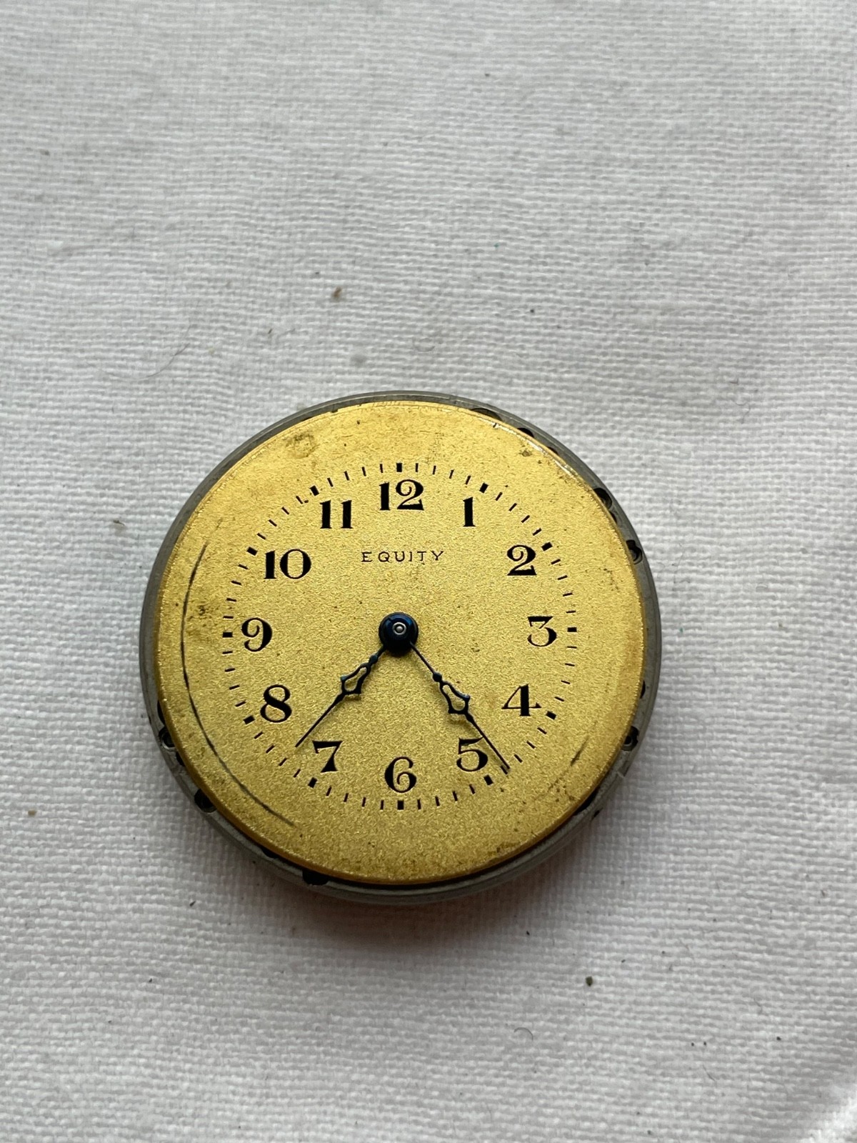 Equity – movement for pocket watch AS IS – lot1504