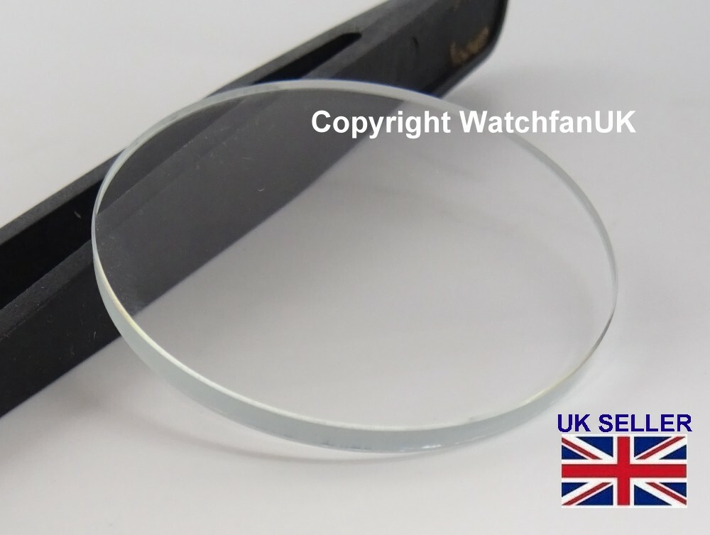 Domed Watch Crystal Fits Seiko Flightmaster Pilot 7T34-6A00 7T34-6A09 #539
