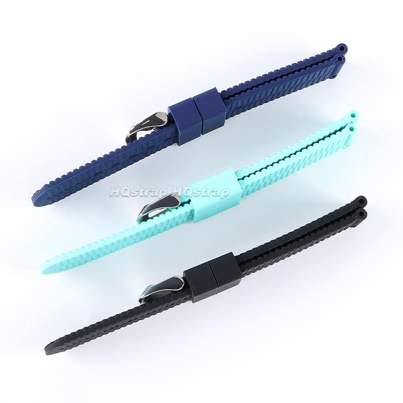 Rubber Soft 18mm 20mm 22mm Silicone Band Strap for Rolex for Smartwatch Bracelet