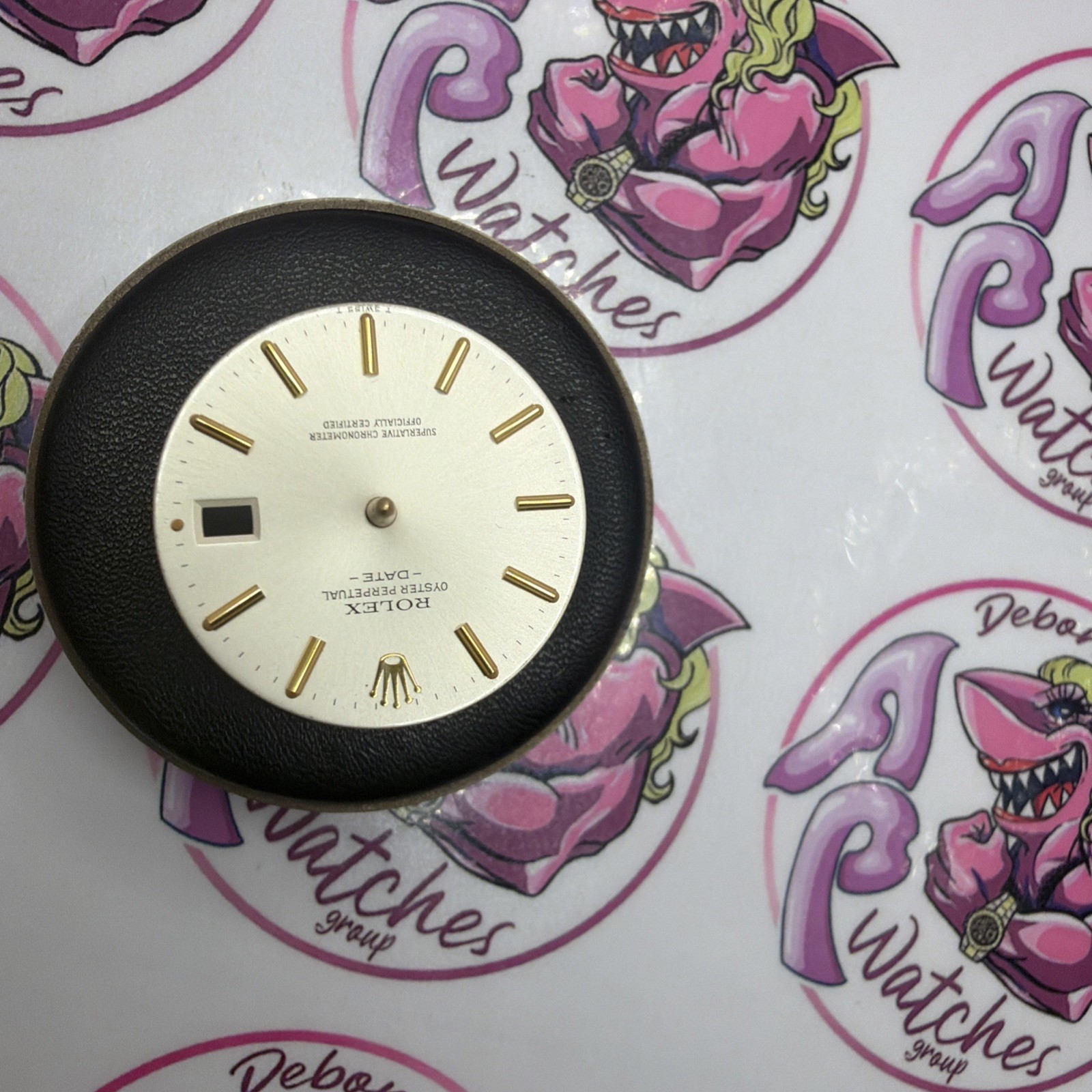 Rolex Dial DATE 34mm Beige 15233 15003 15238 Genuine