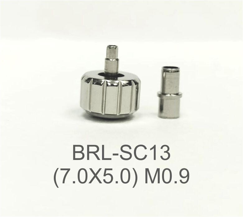 New Breitling Crown with tube for model A17388,A73387