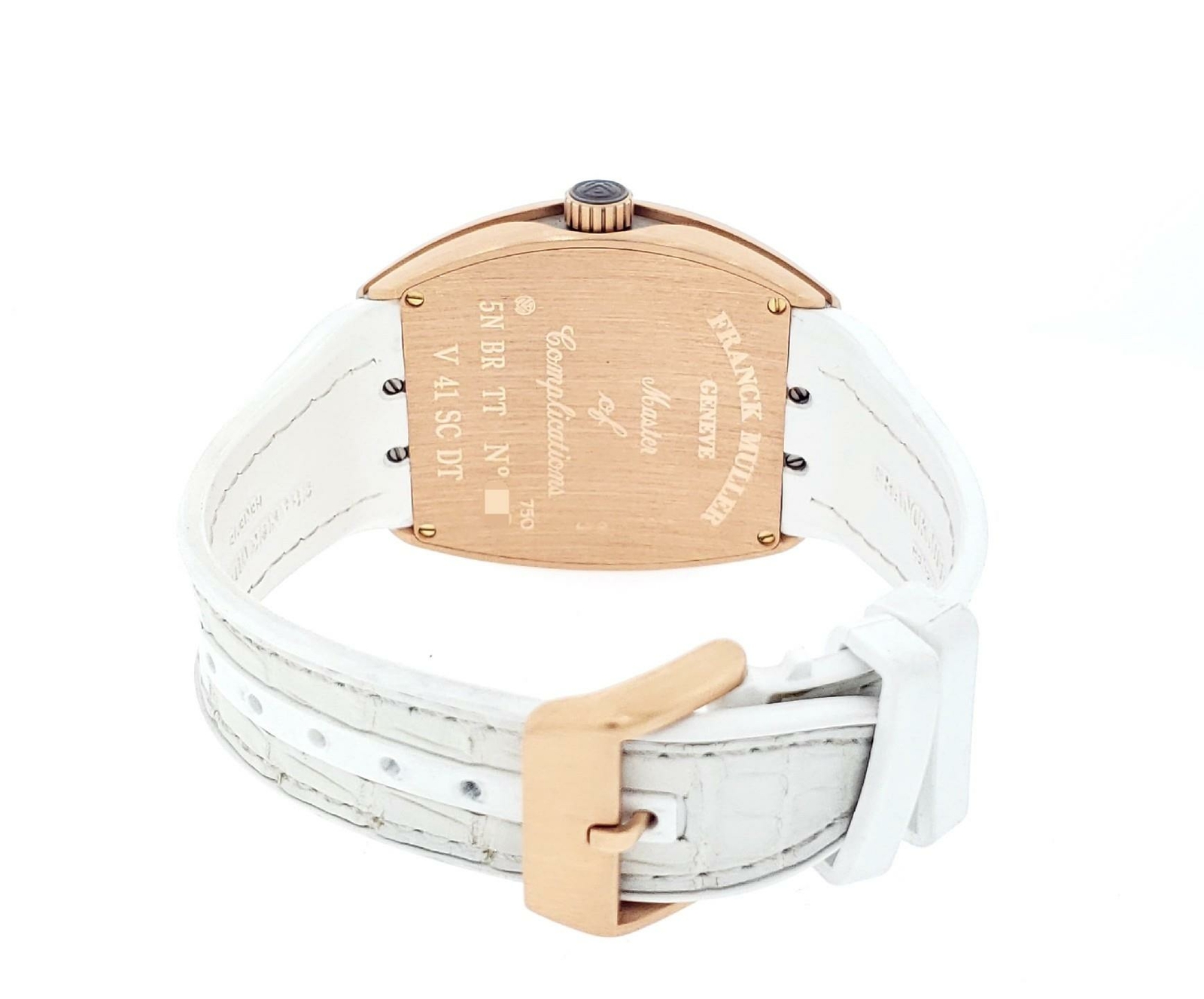 Franck Muller Vanguard Automatic 41mm 18k Rose Gold Grey Dial Ref. V 41 SC DT