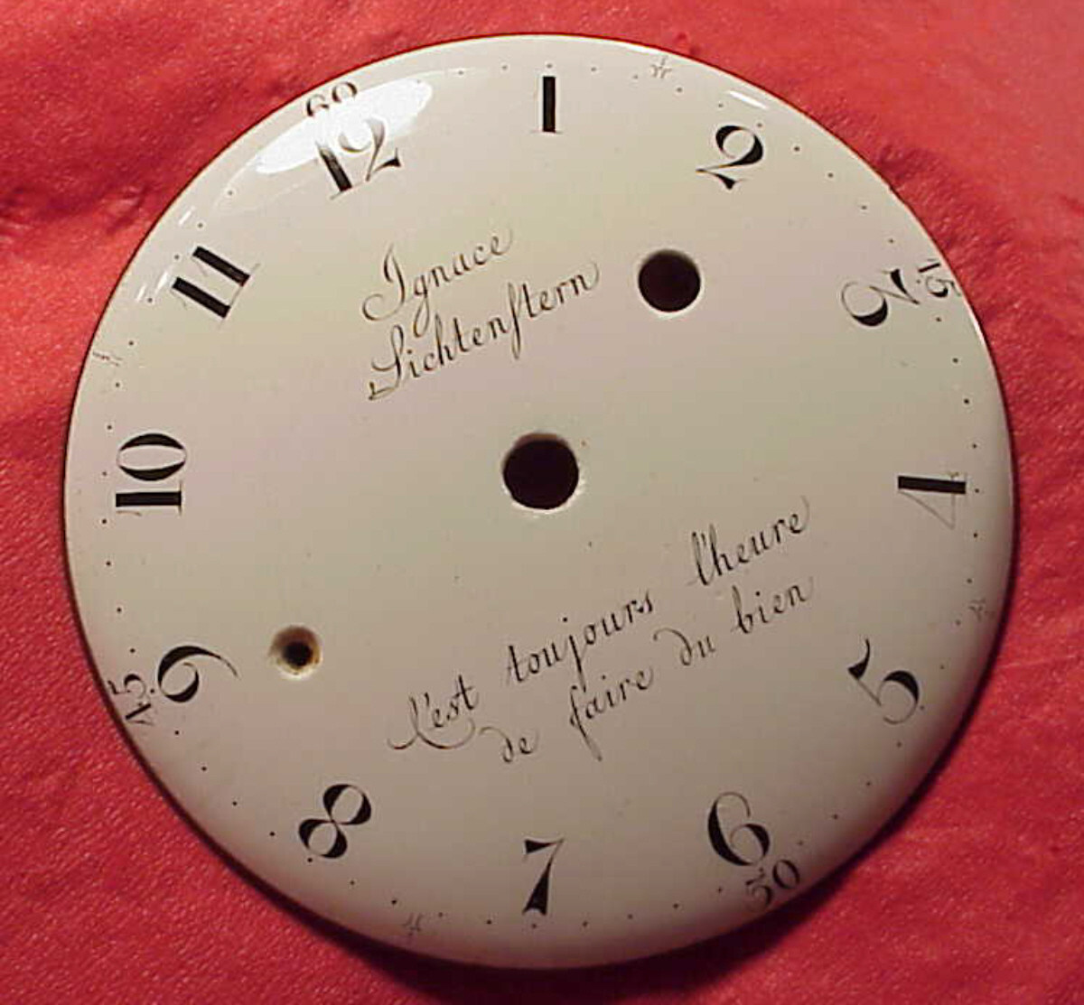52mm IGNACE LICHTENSTERN WEIN REPEATER BELL STRIKE VERGE FUSEE POCKET WATCH MT