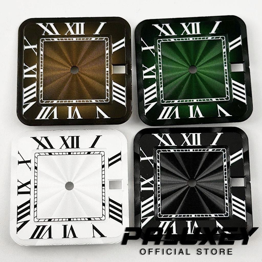 27mm Square Dial Arabic Numerals Modified Watch Dial Fit NH35 NH36 Movement