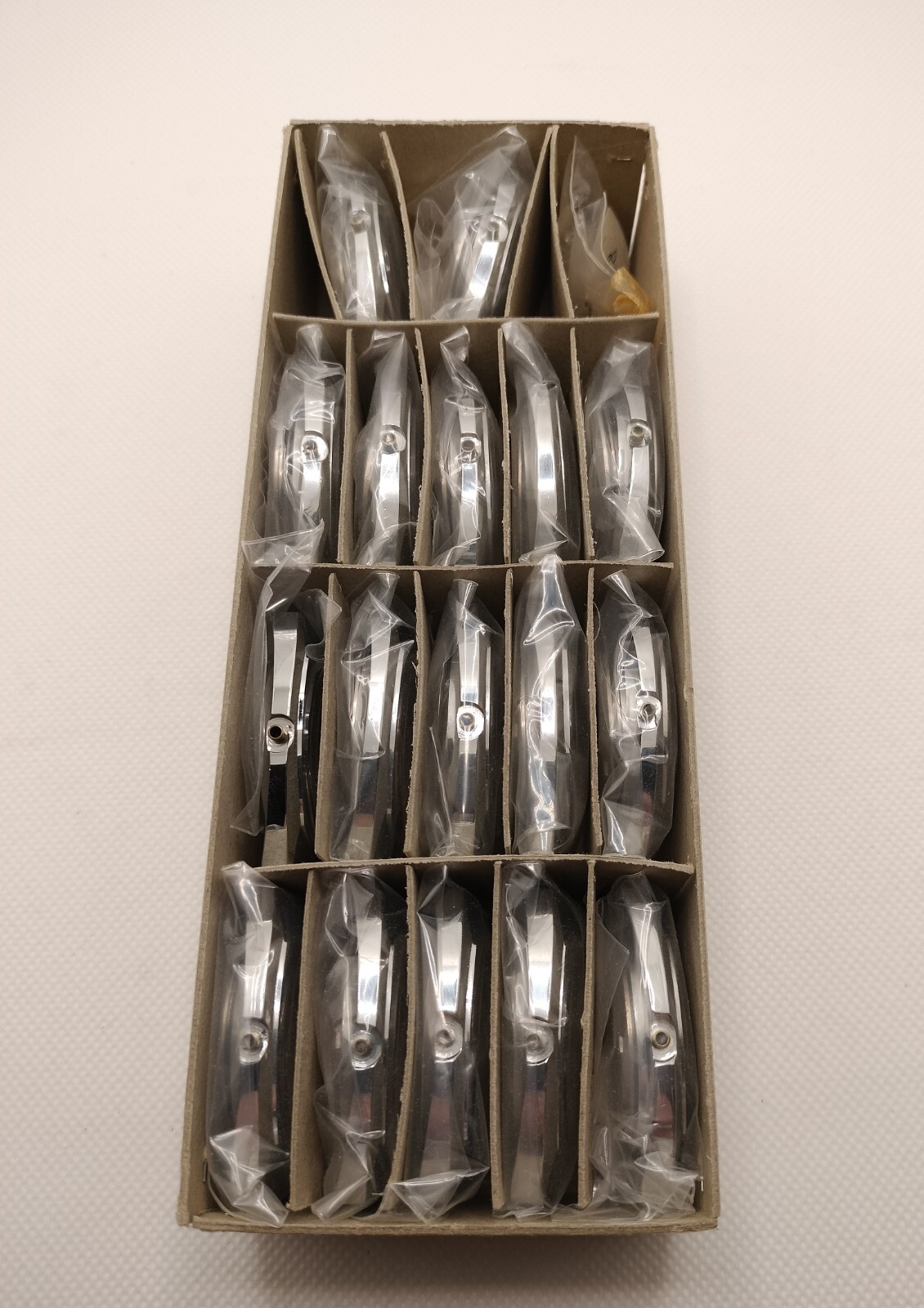 Gruen Watch Case w Crown #505-CA-5101 35mm Stainless Steel New Old Stock NOS