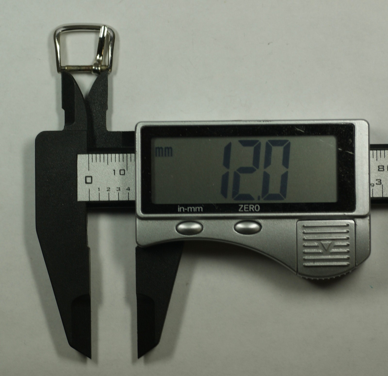LONGINES Rare 14K White Gold Vintage 12/14mm Watch Buckle Tang Strap End Part
