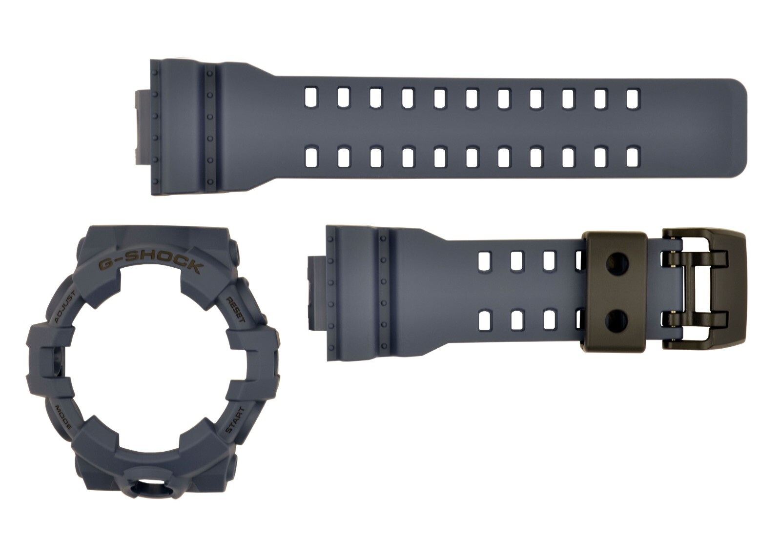 Casio G-Shock GA-700CA-2A Watch Band & Dark Blue Bezel Top & Bottom Rubber Set