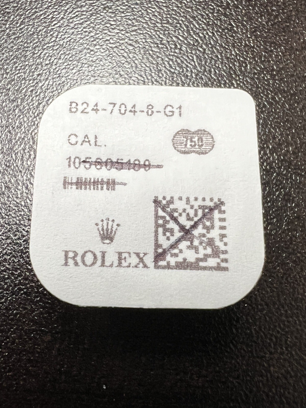 Rolex Daytona Submariner Triple Lock YG Crown B24-704-8-G1 750 Gold.