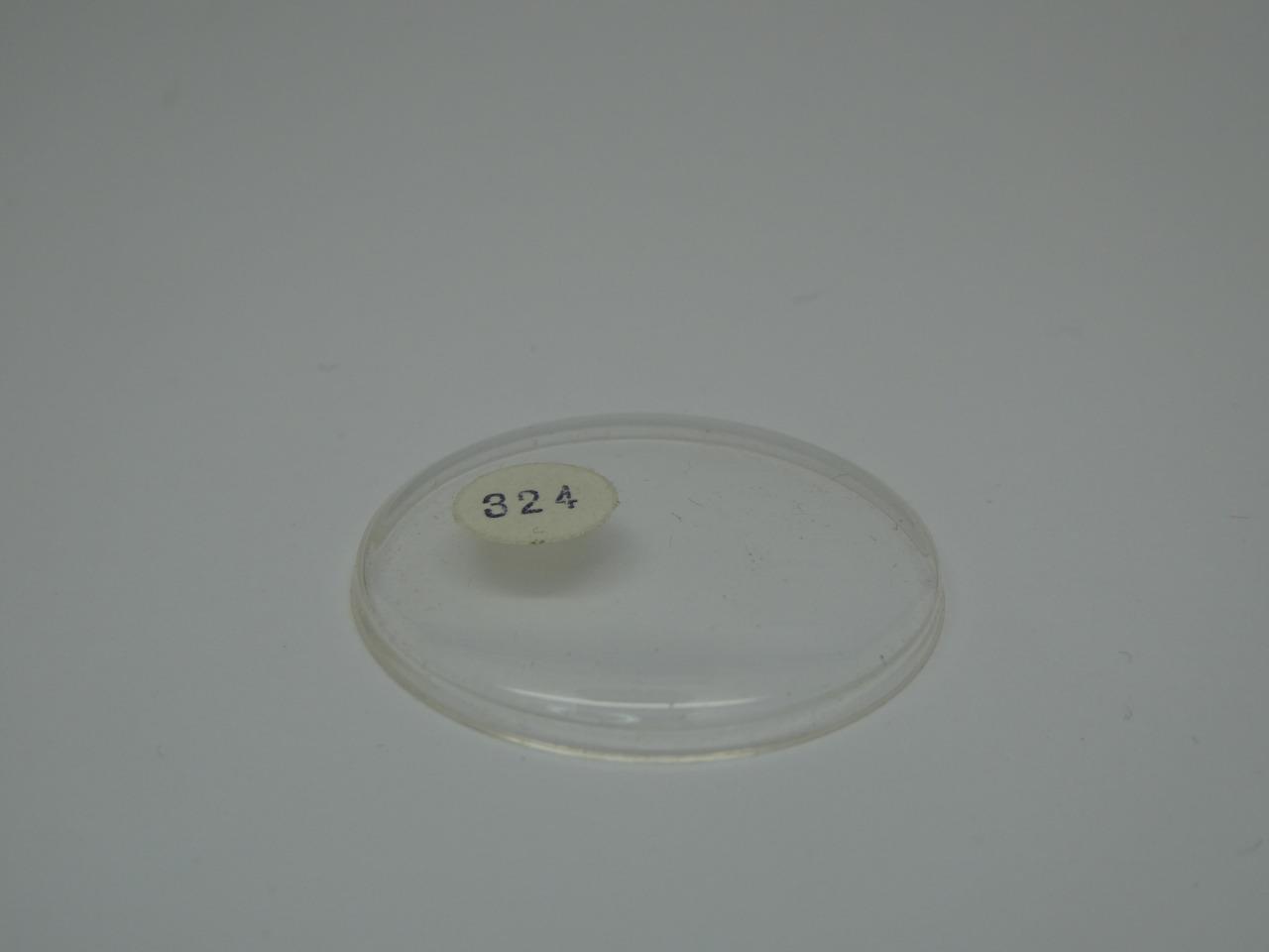 Apex,NOS 32.4mm Dome Acrylic Watch Crystal Glass-324,Depth 3.6mm