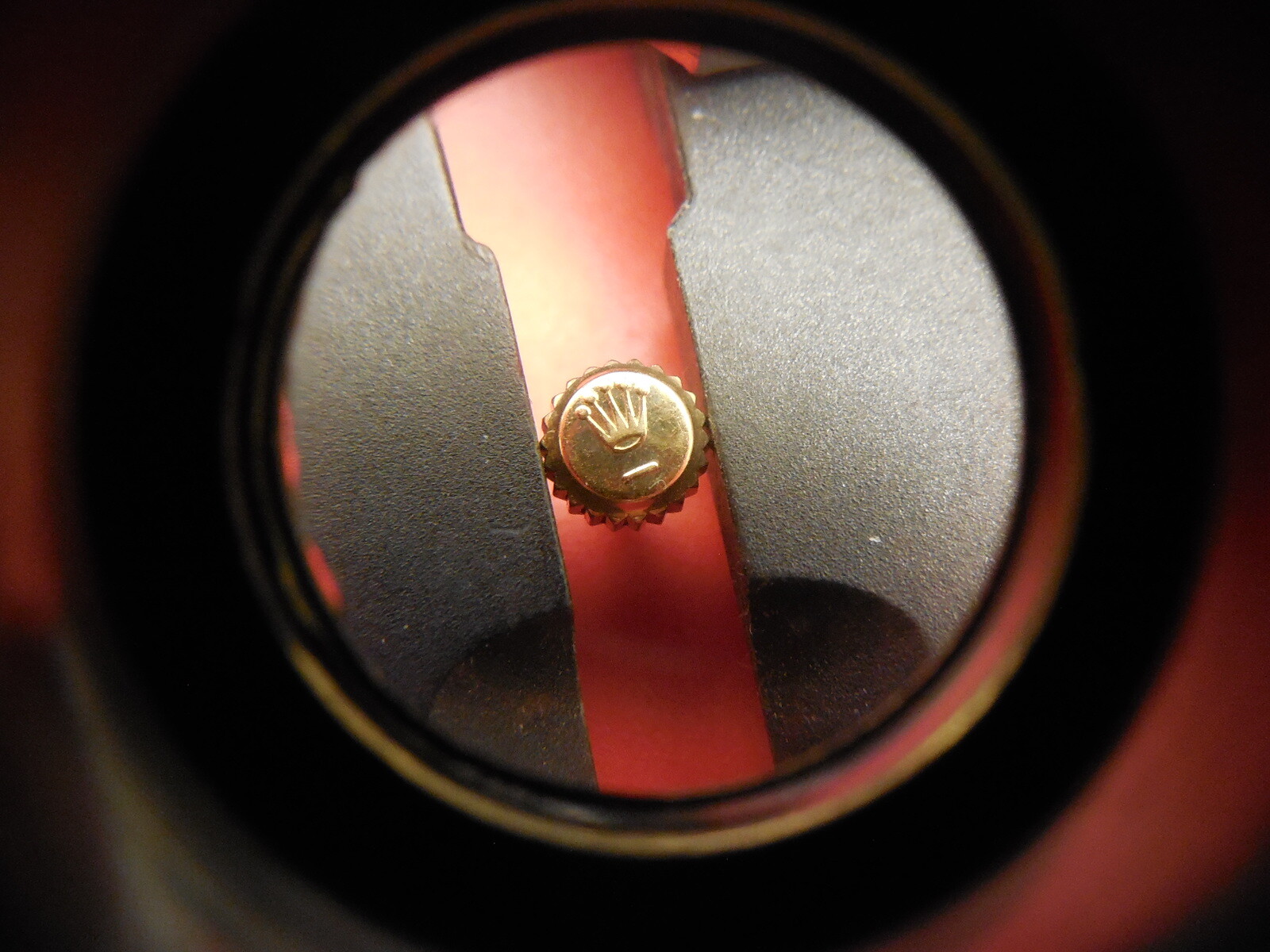 ROLEX 18K YELLOW GOLD 5.2MM OYSTER CROWN FOR DATE DAYTONA EXPLORER OR AIRKING