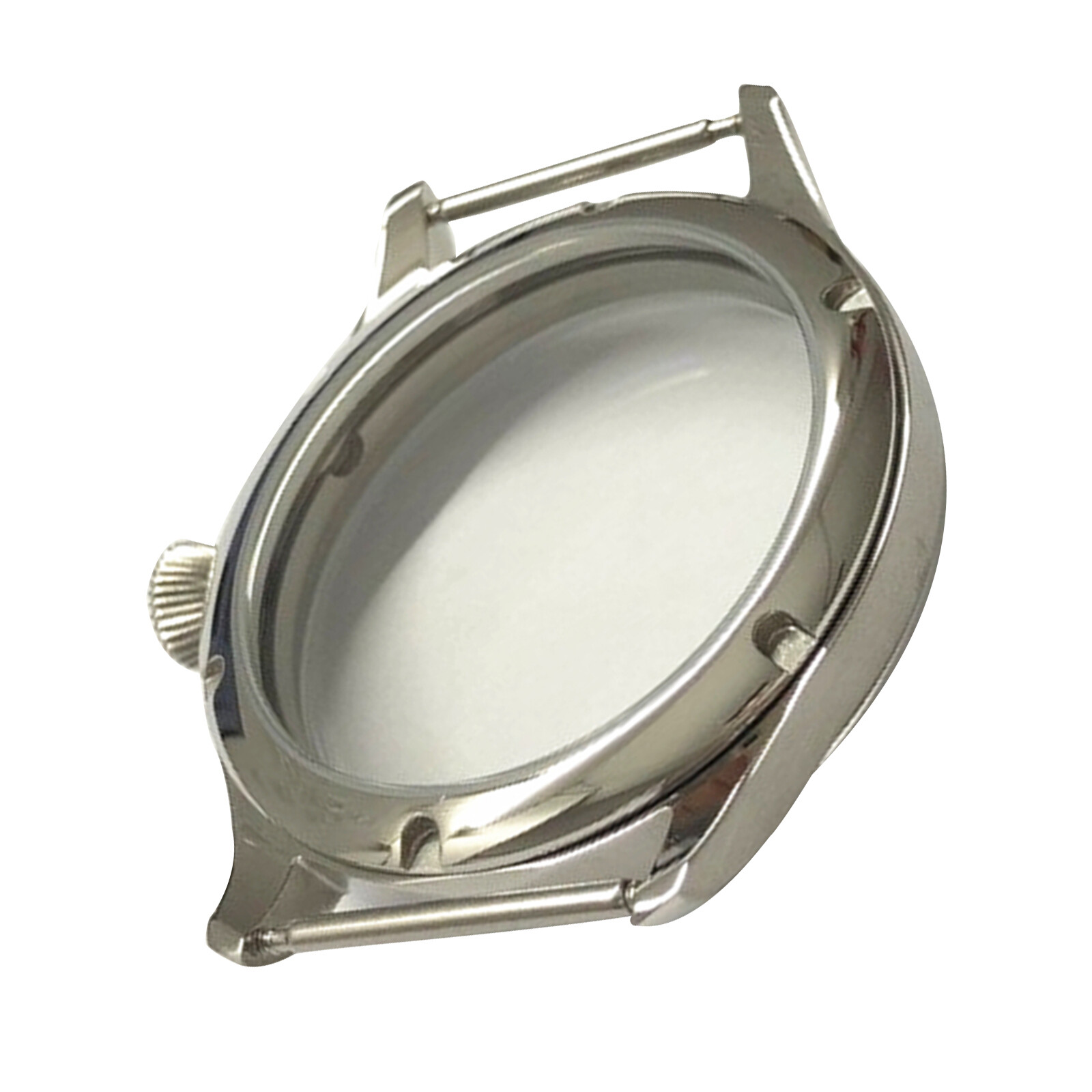 44mm 316L Stainless Steel Watch Case Set For ETA 6497/6498 ST3600/3621 Movement/