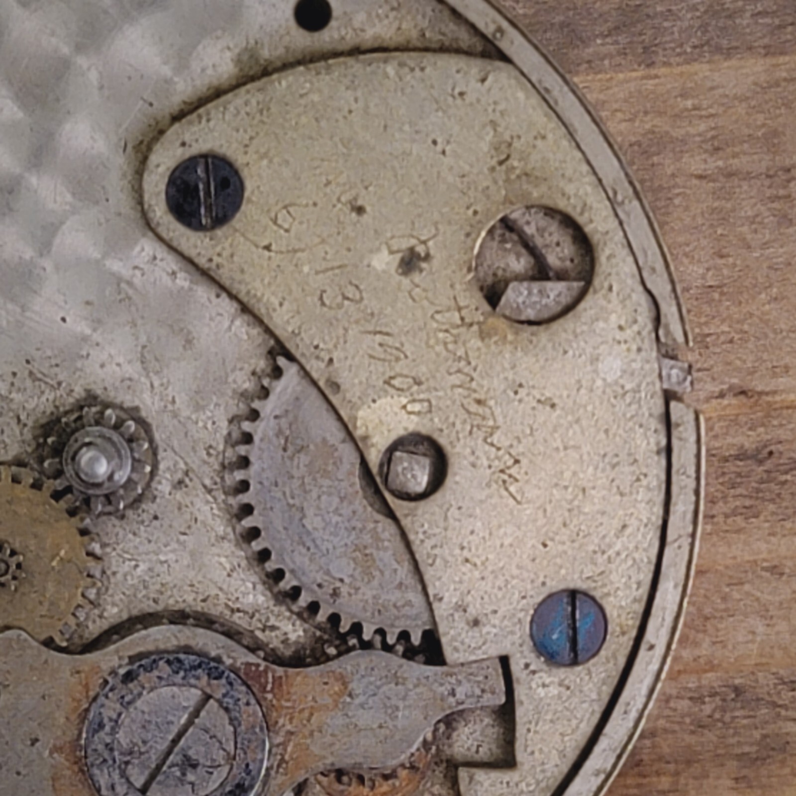 Antique Dueber Hampton Watch Co. Movement #661276 Parts / Repair 45.5mm