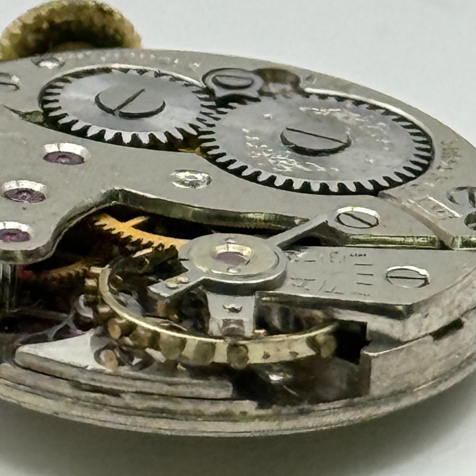 Rotary 810 Watch Movement 15 Jewels Swiss Manual Wind Parts Repair 19.3mm
