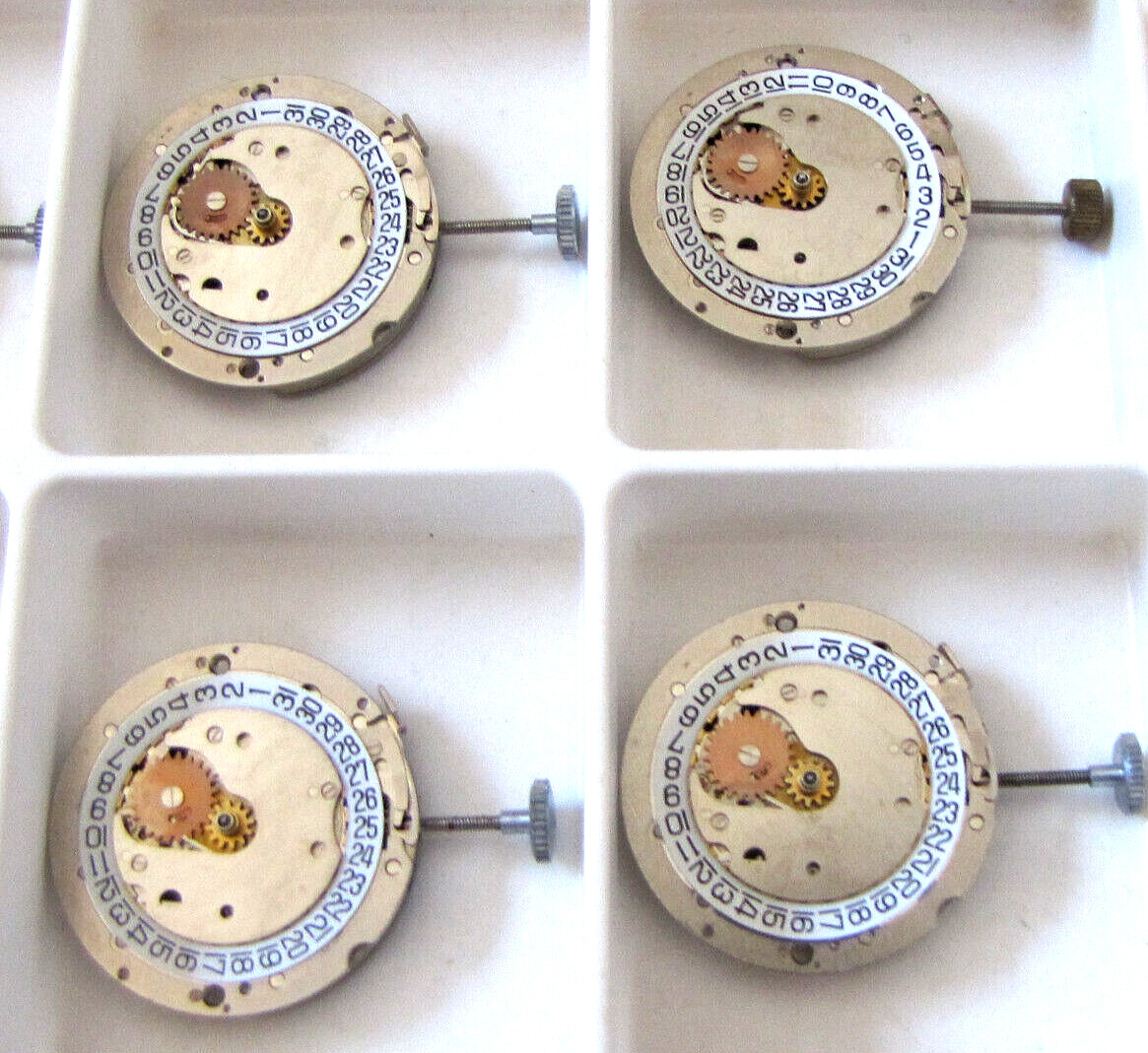 10 pieces Chronostop EB 8800 movement with flyback, small sec and date SwissMade