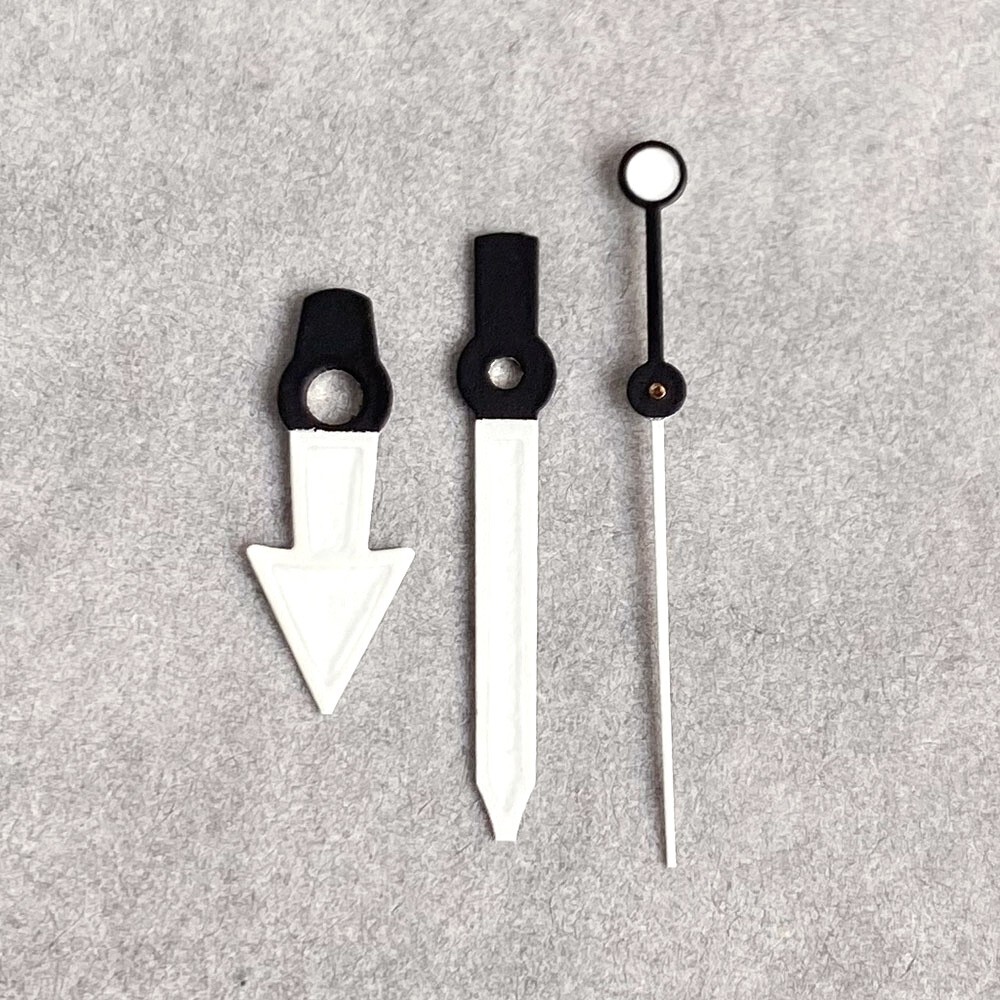 New White NH35 Watch Hands Set For NH35 NH36 NH38 Automatic Movement Watch Parts