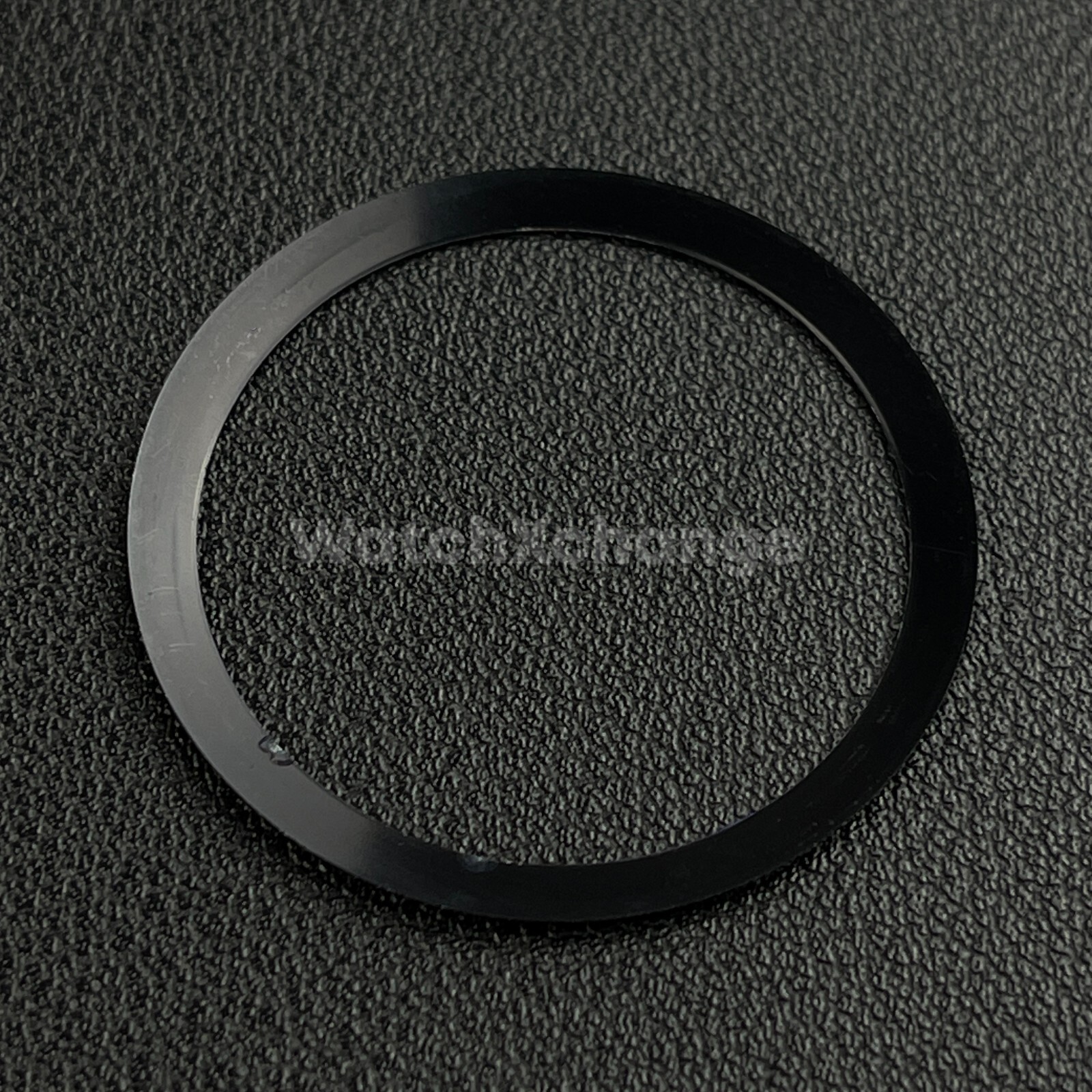 Black & Silver 36.5mm Sloped Aluminium Watch Bezel Insert for Rolex Seiko