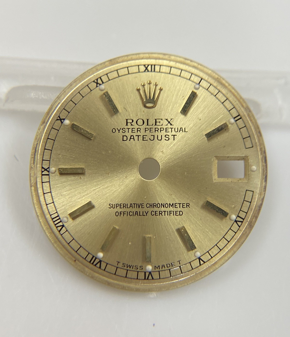 Genuine Rolex 26mm Ladies Datejust 6917 Cal. 2030/2035 Gold Roman Dial