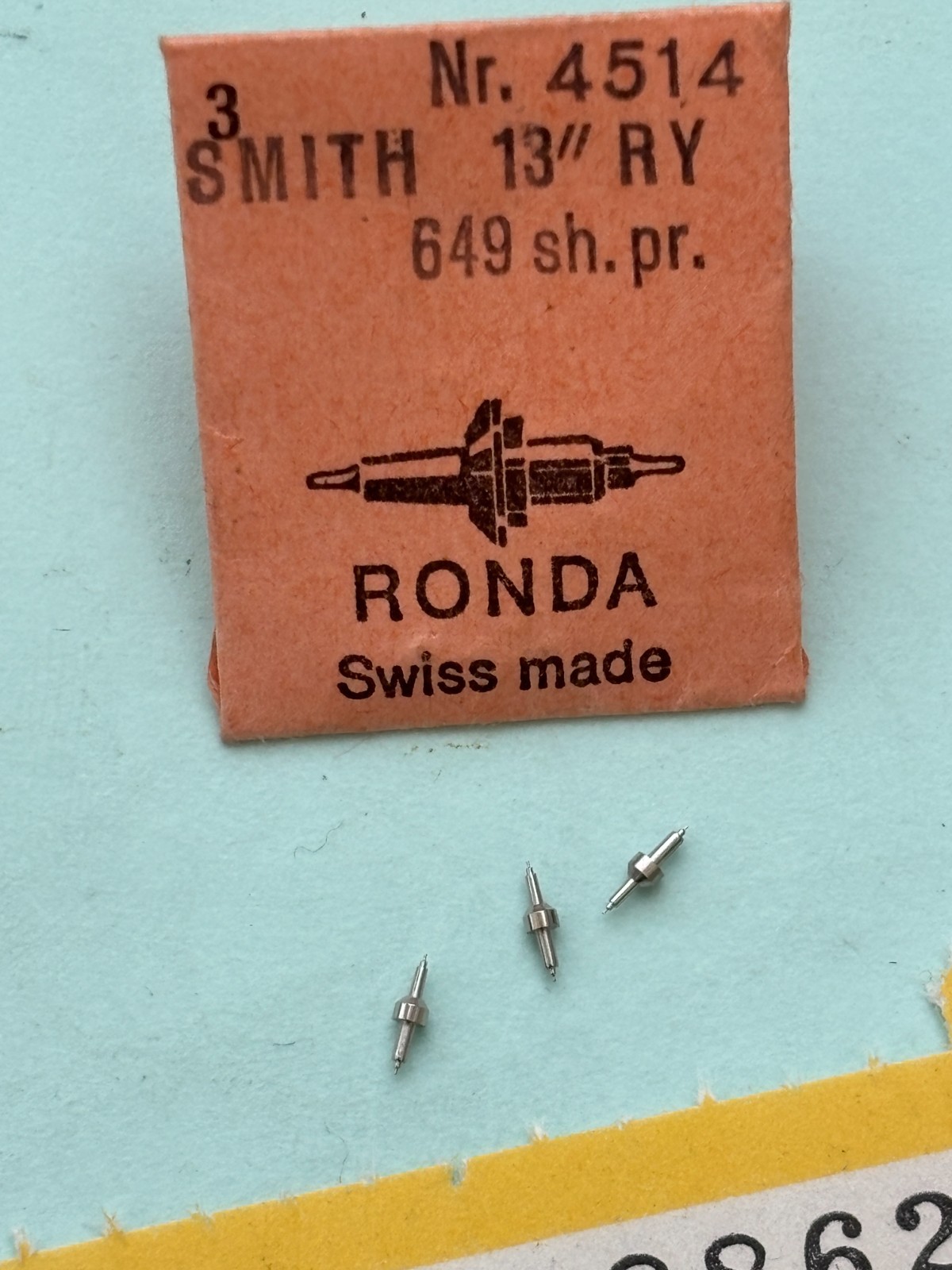 3 Smiths Empire Balance staff Ronda No 1514 13″ RY 649 Shock proof new in pack