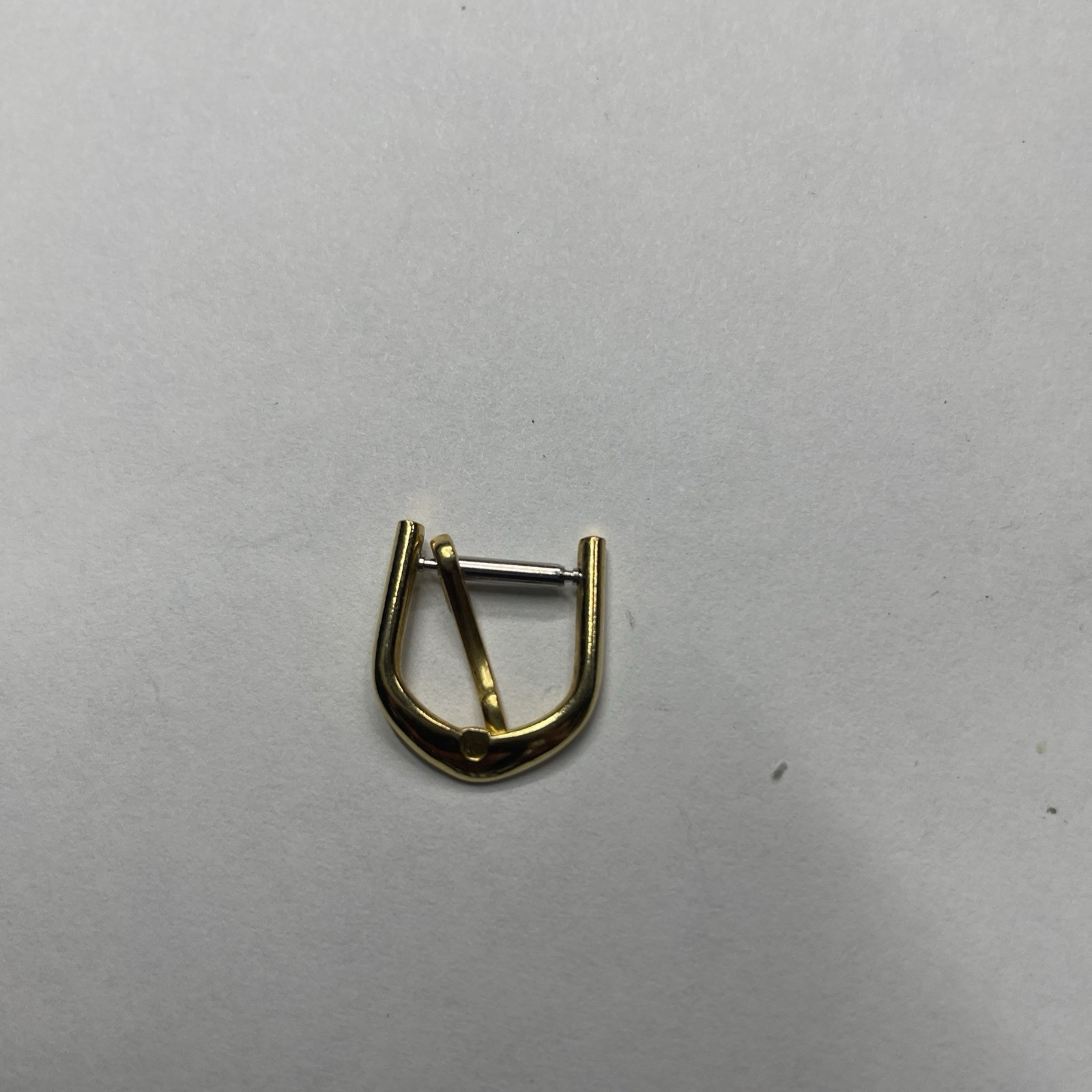 Rounded shape vintage gold and silver watch band buckle 8-20mm