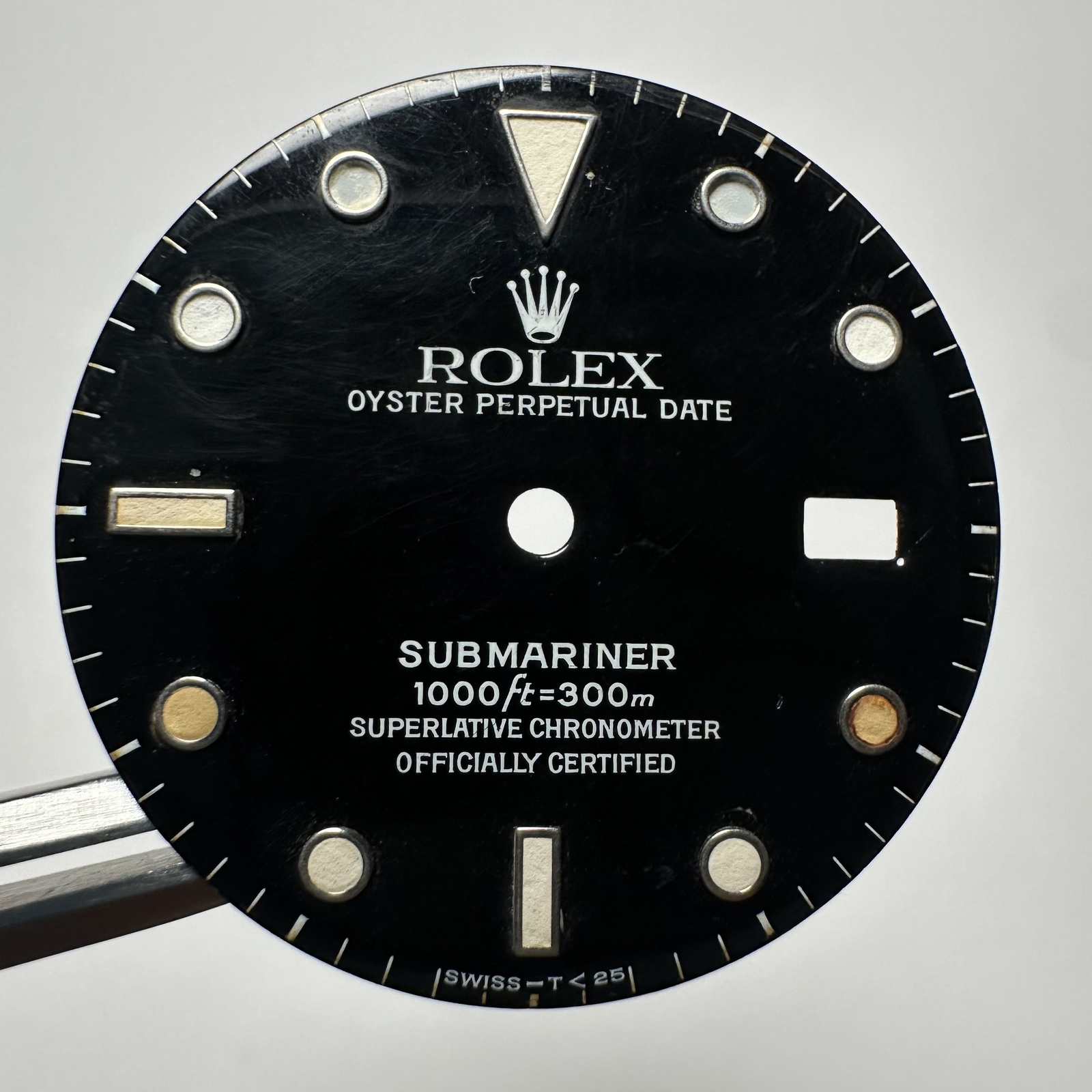 Rolex Submariner 16610 16800 dial tropical vintage used