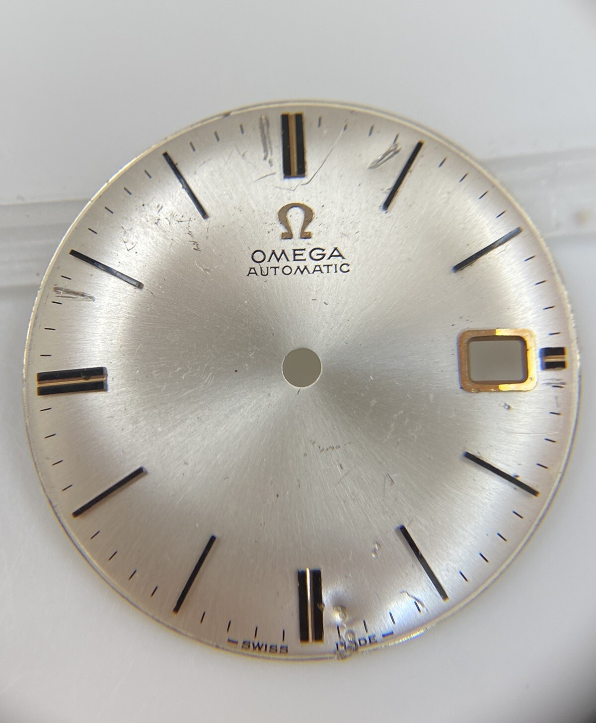 Original Omega Caliber 565 Silver/Gold Stick Dial