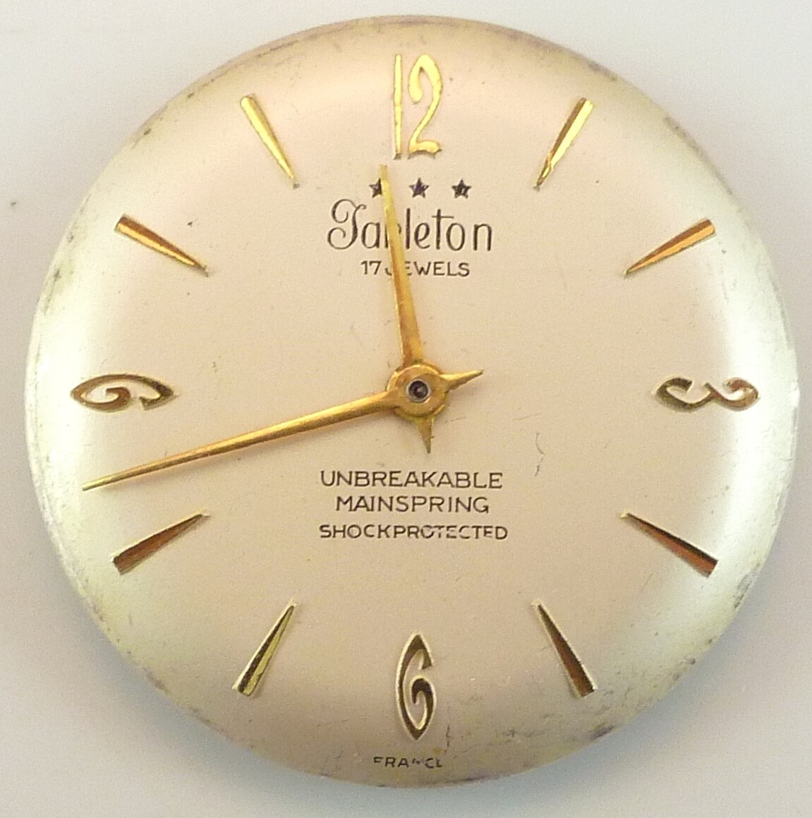 Herald Watch Co Mechanical Wristwatch Movement – – Parts / Repair