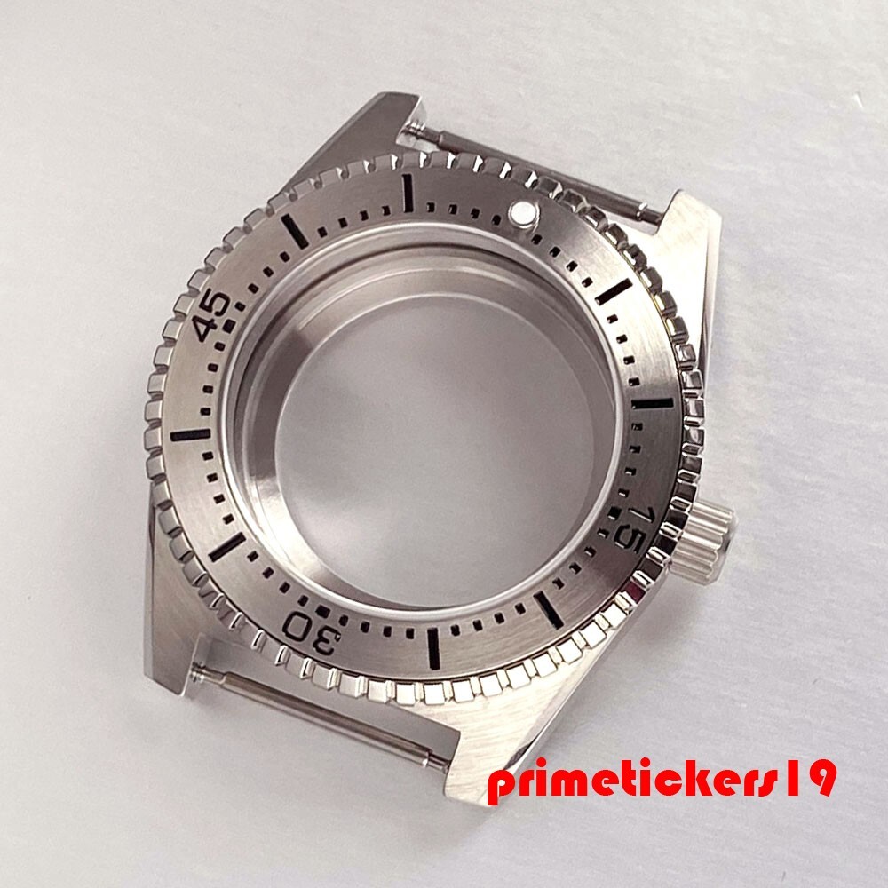 40mm Dive 62mas Style Watch Case+Bracelet Sapphire Fit NH35 NH36 ETA2824 PT5000