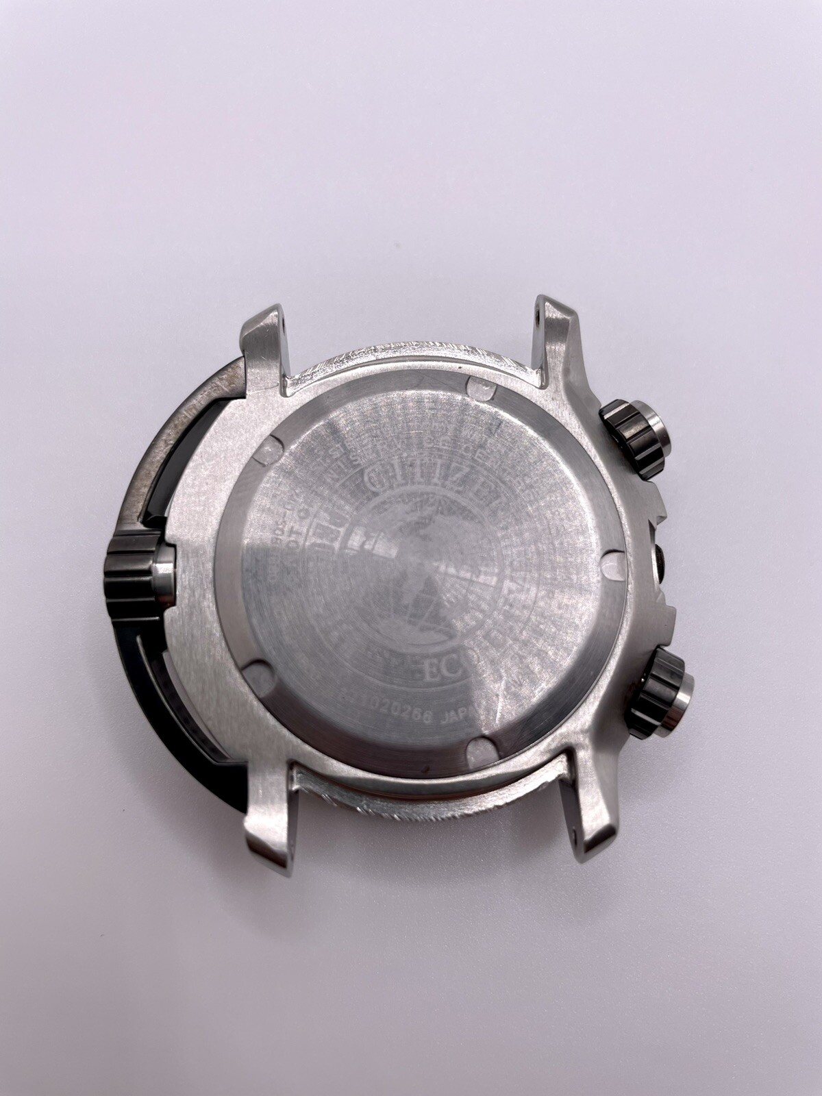 Preowned Genuine Citizen Promaster Eco-Drive B740-S086680 S/S Complete Case Part