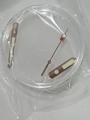 Watch Hands For NH35 NH36 NH70 7S26 Rose Gold C3 Luminous Hand Set Parts