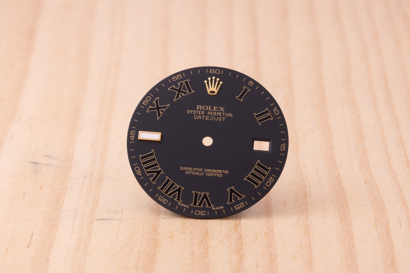 Rolex Datejust II Black Roman dial for model 116333 FCD30154