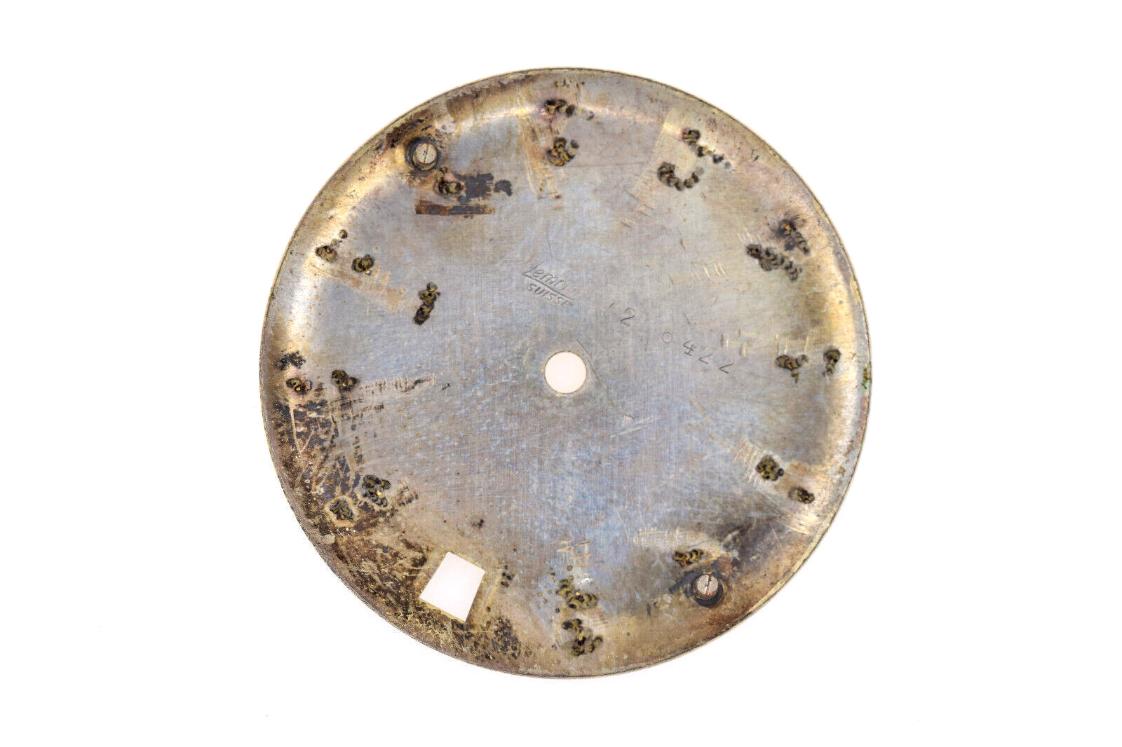 UNIVERSAL GENEVE Automatic Vintage Watch Dial Fabric Design 27.9mm (ZB1049)
