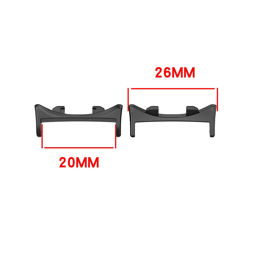 2PCS 20mm Metal Head Grain Watch Strap Connector Grain Fit For Honor Watch GS5