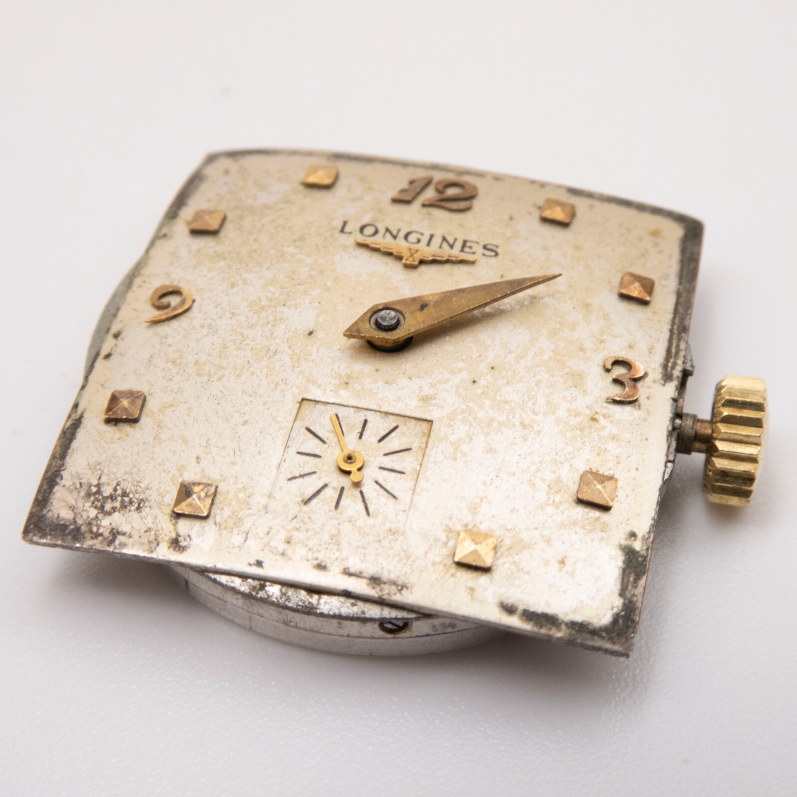 Vintage Longines Caliber 23Z 17-Jewel Wristwatch Movement, Good Balance