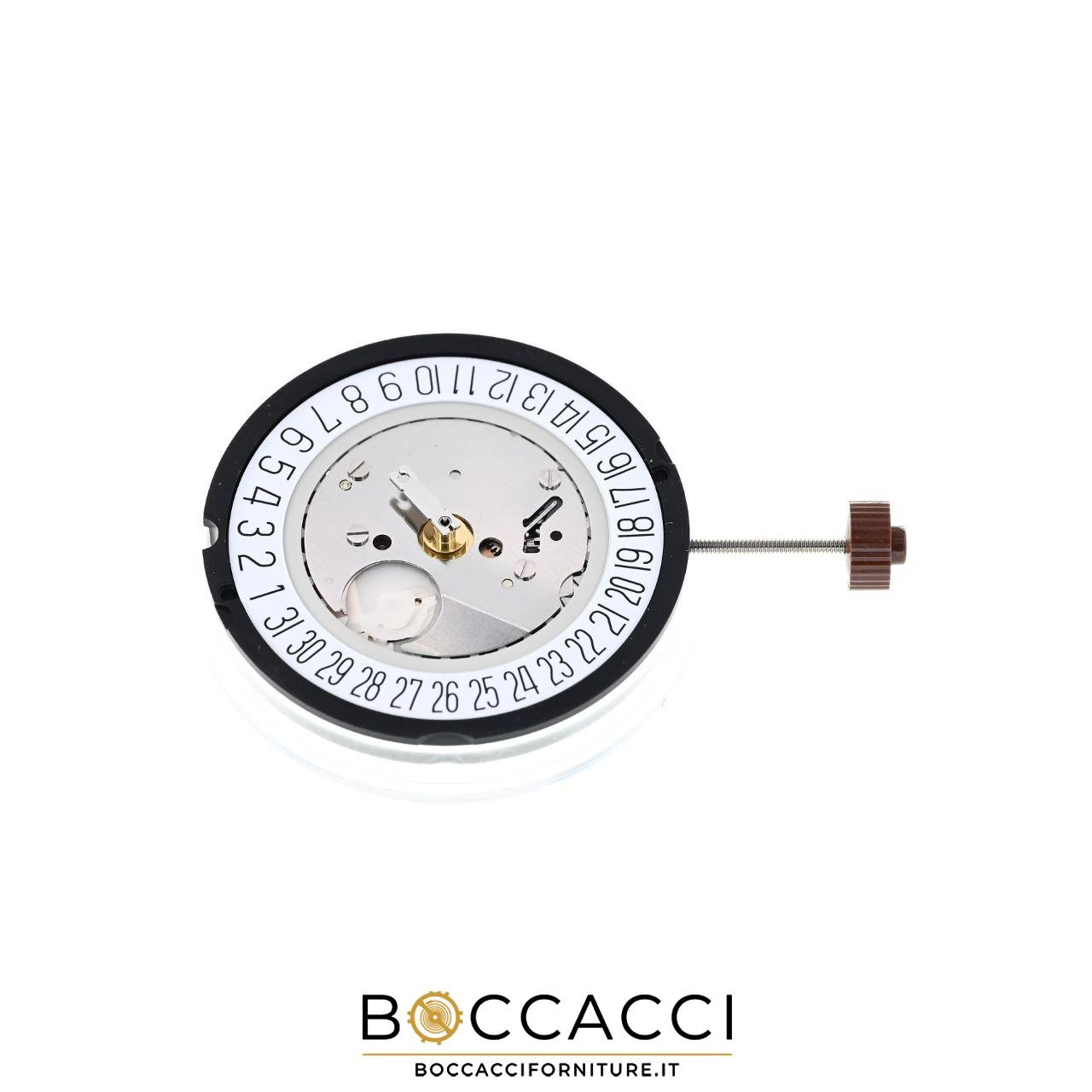 RONDA Movement 515.5 Hour Minute Seconds Date H6 Ht. 4.50mm (Swiss Made) Cali…