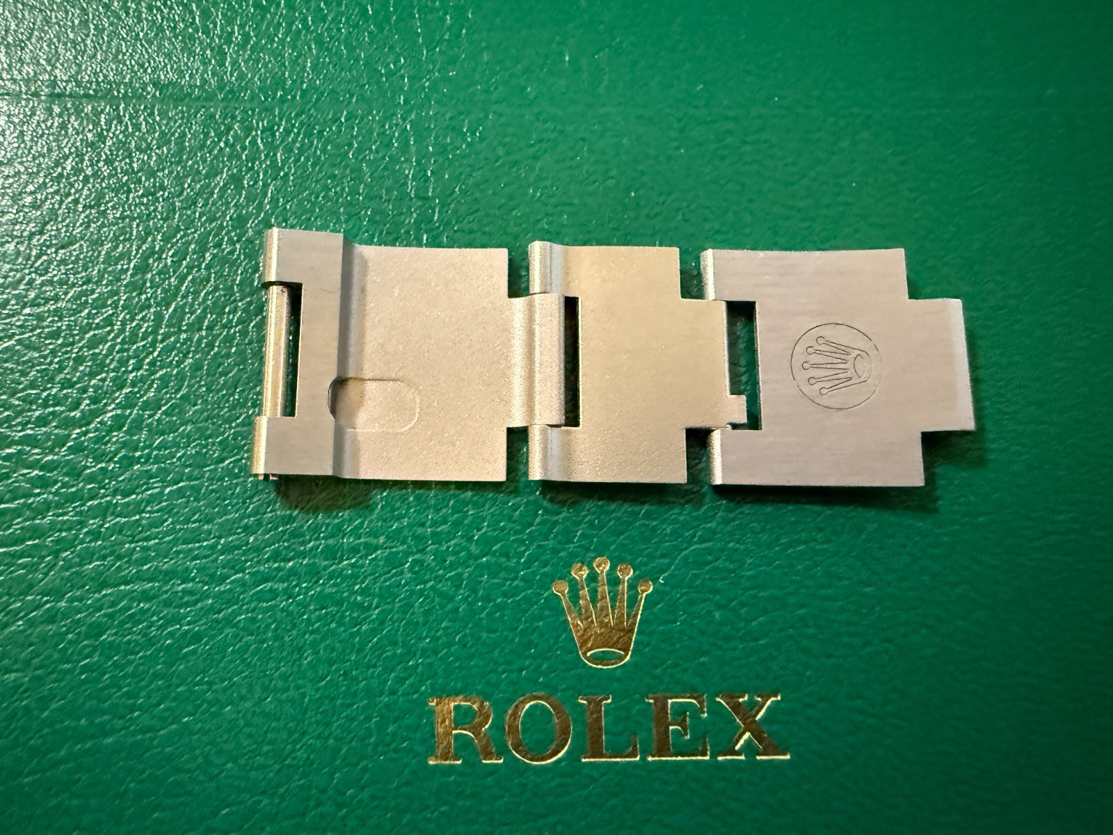 100% ROLEX STEEL DIVERS WETSUIT EXTENSION LINK DEEPSEA SEA-DWELLER 116660