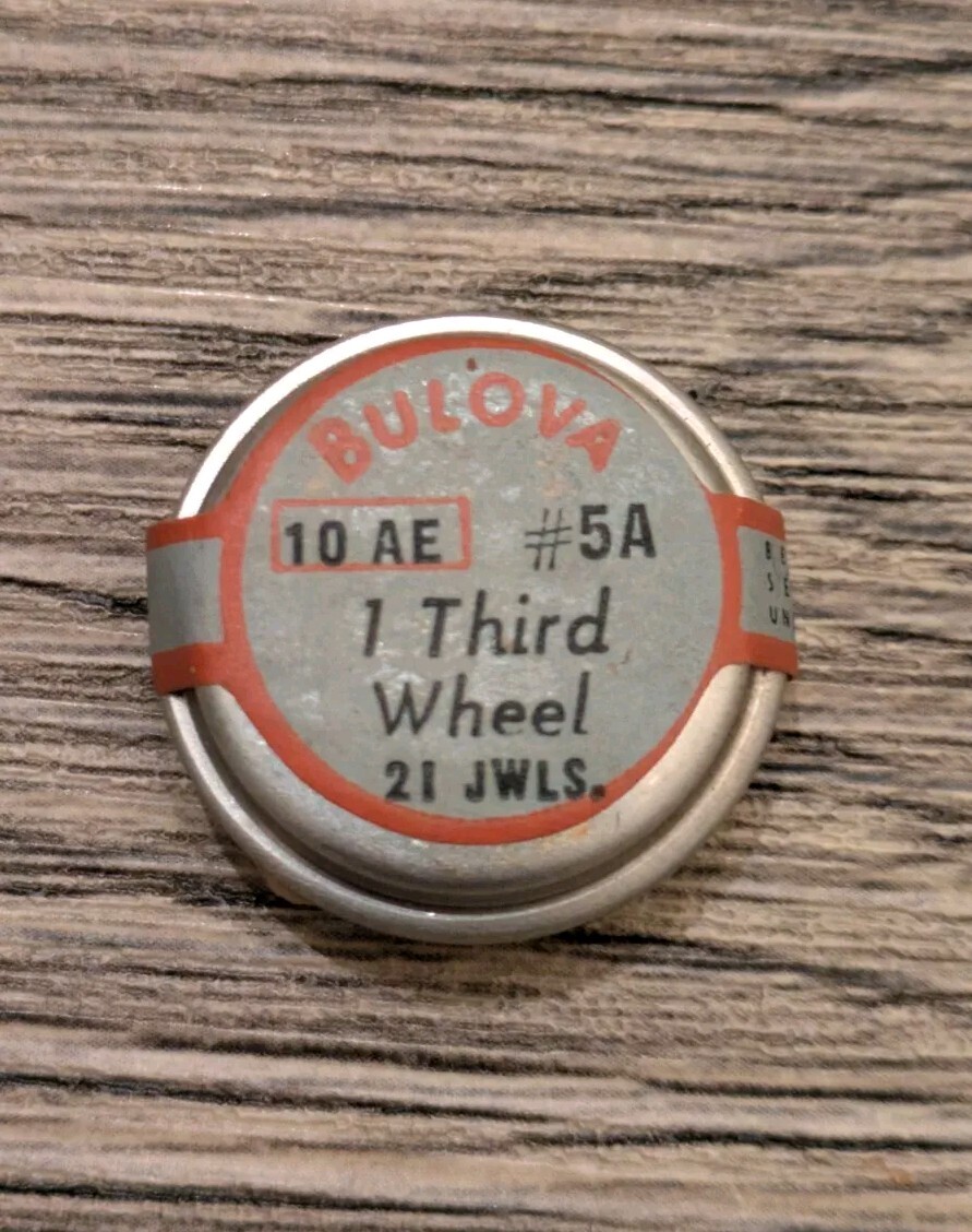 Bulova 10AE #5A Third Wheel 21 JWLS