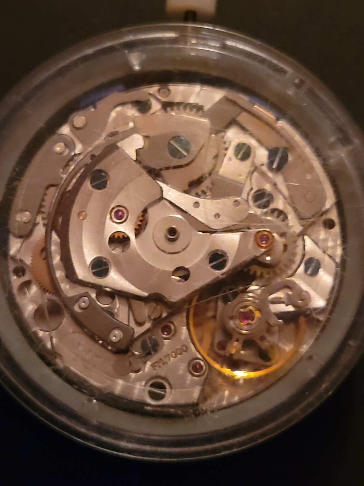 Franck Muller 7000cc Chronograph Movement WORKING
