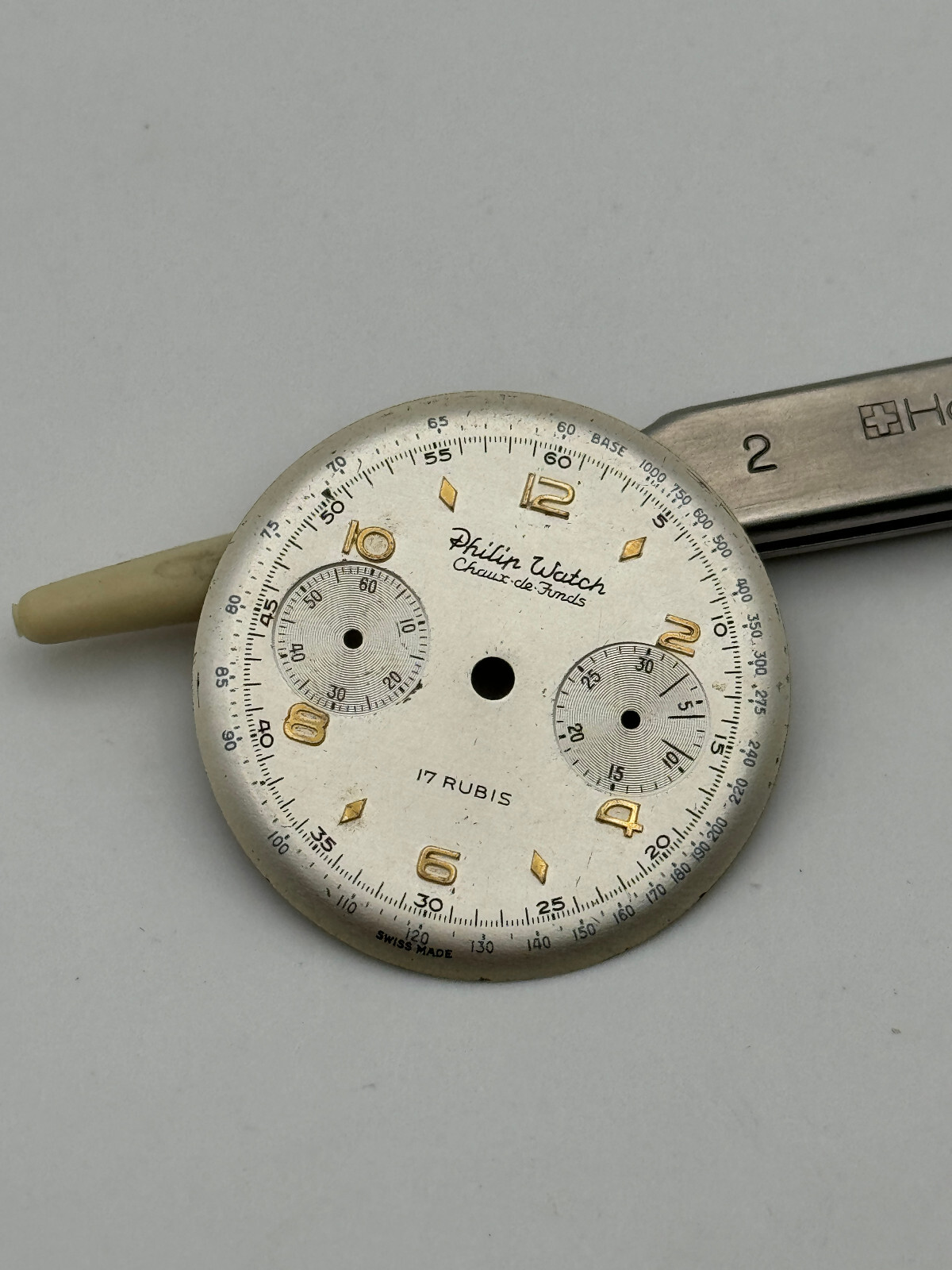 Philip Watch valjoux 23 dial 32.5mm