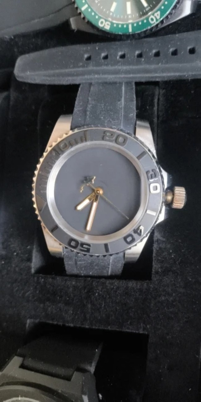28.5mm Sunburst Watch Dial Black Silver Blue Sterile Face For NH35 NH36 Movement