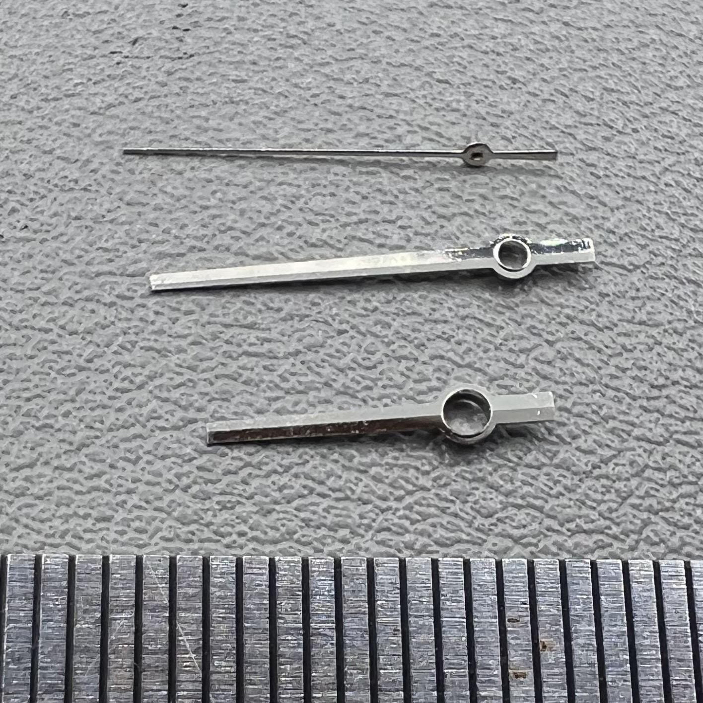 2 Sets/Pack Modified Dayjust High Canon Silver Hands for Miyota 8285 Movement