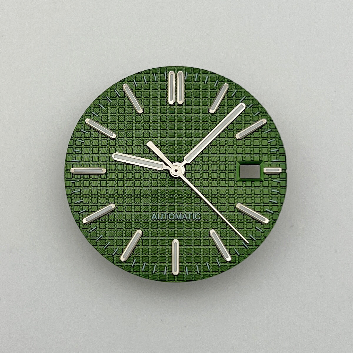 31.8mm NH35 Dial + Hands No Logo Green Luminou for NH35/NH36 Movement Watch Dial